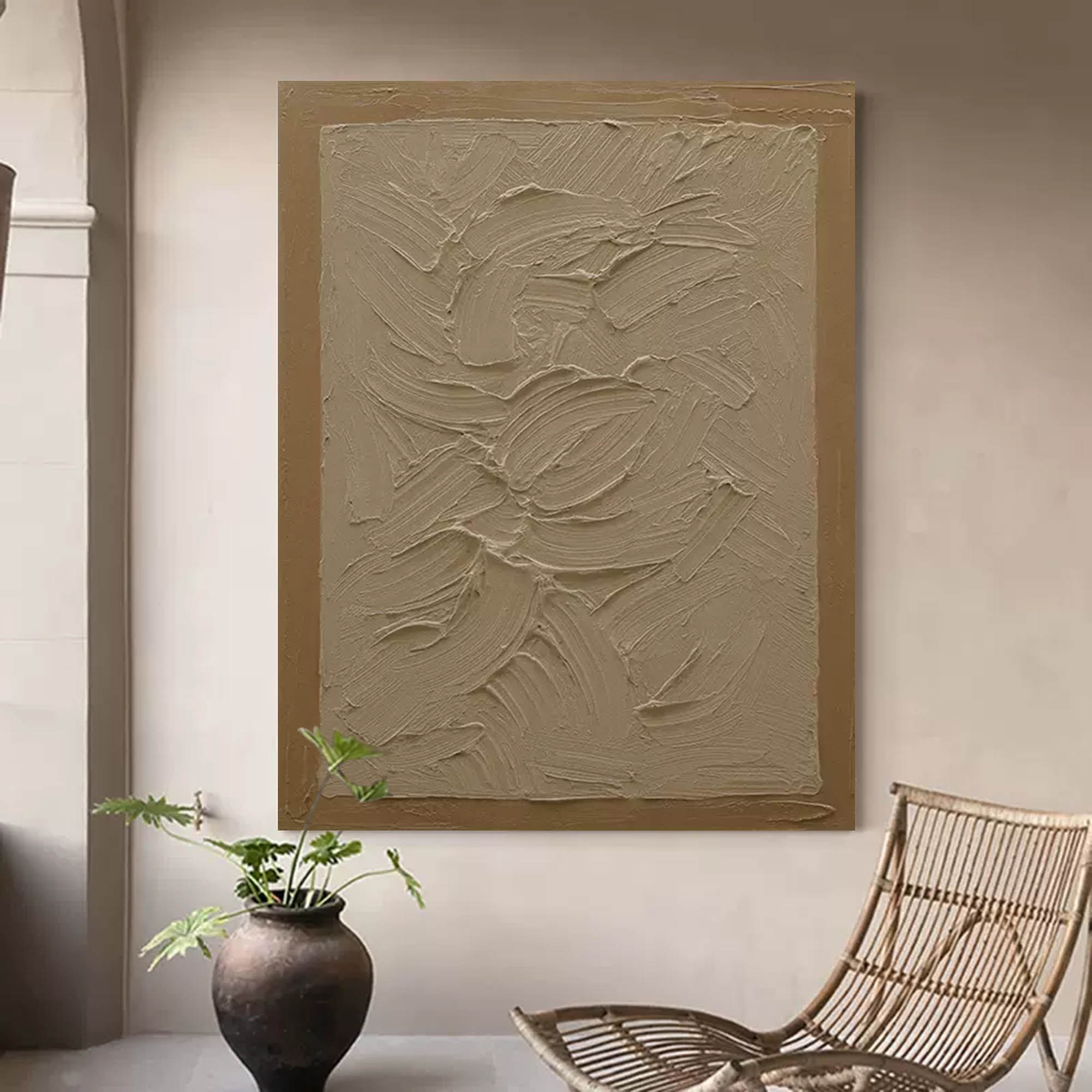 Wabi-Sabi Wall Art TX119 - Neutralighting