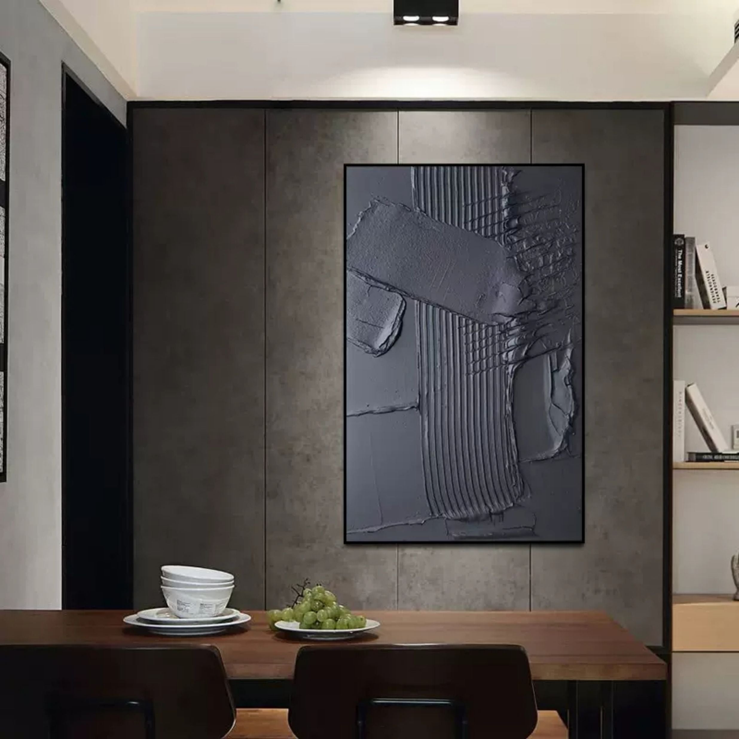 Plaster Art Texture Painting SG076 - Neutralighting