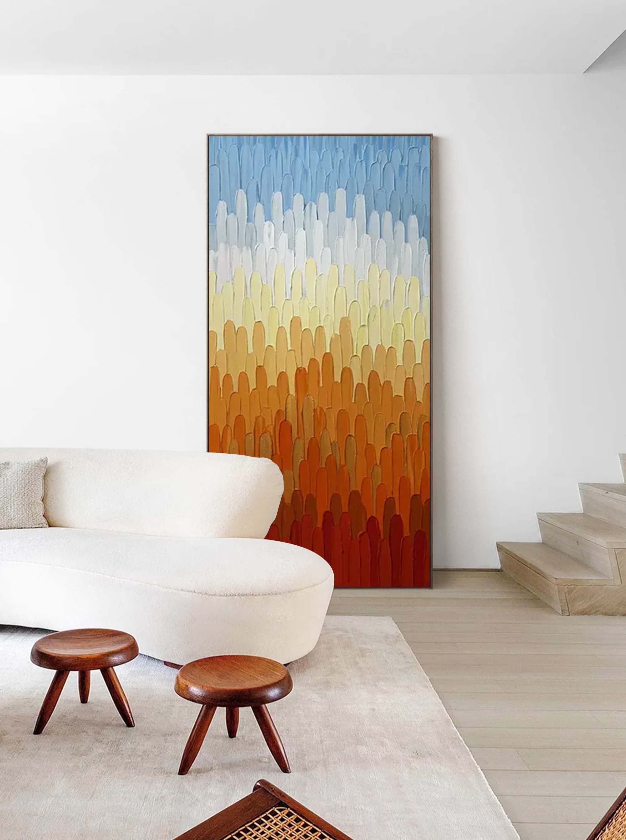Abstract Canvas Art AB108 - Neutralighting