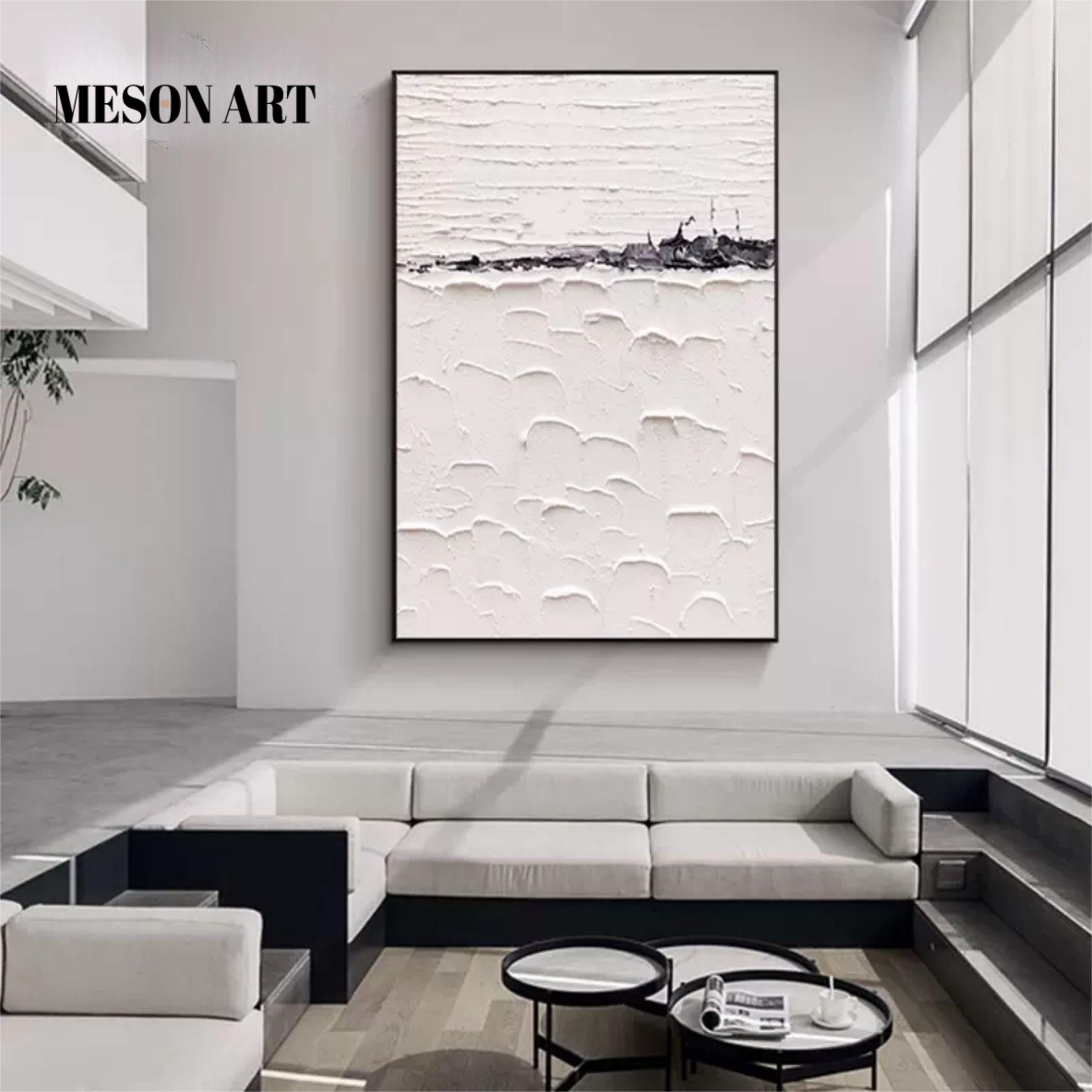 Plaster Art Texture Painting SG073 - Neutralighting