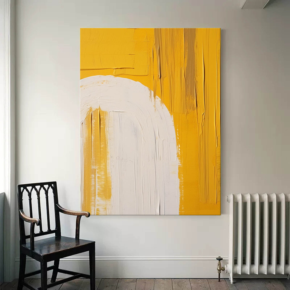 Wall Art Minimalist Impasto Nature Design
