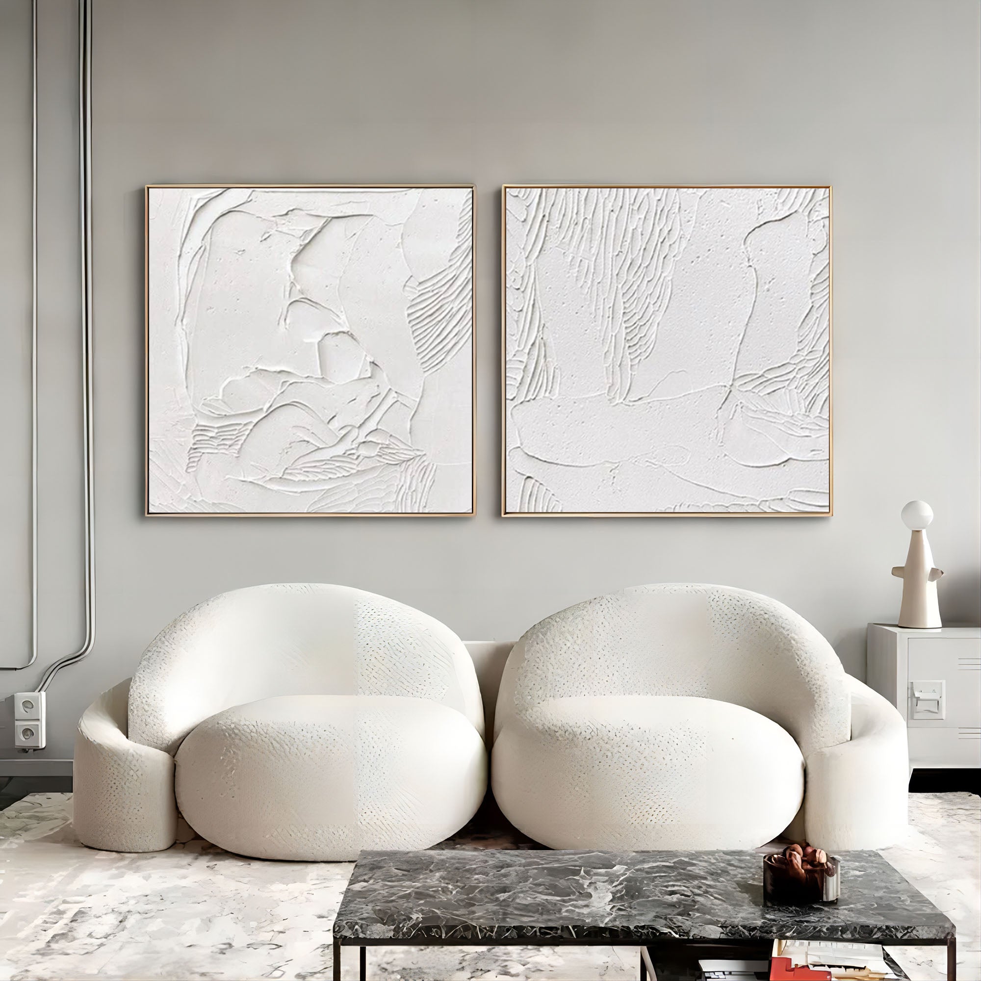 Abstract Painting Set Of 2 SP088 - Neutralighting