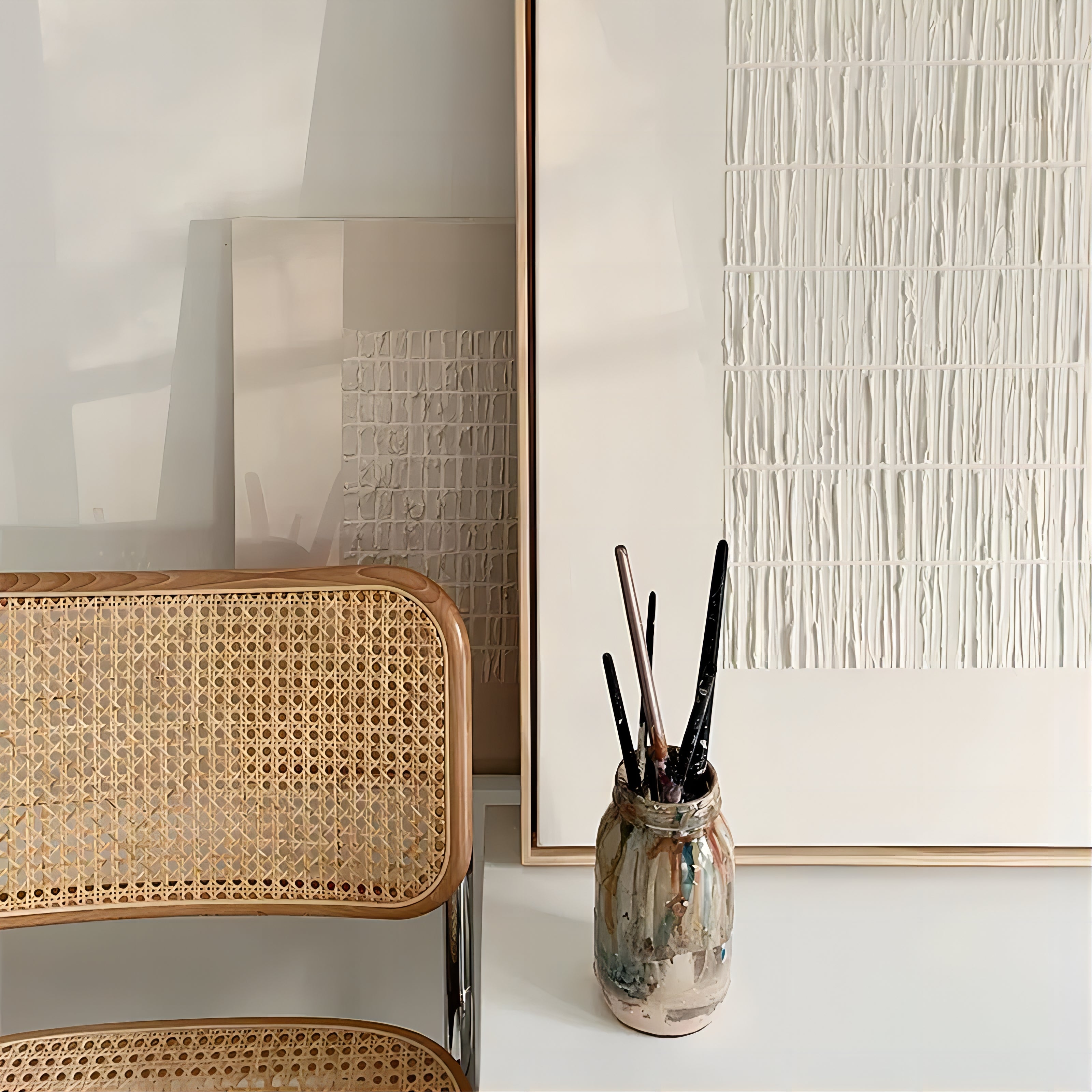 Wabi-Sabi Wall Art TX045 - Neutralighting