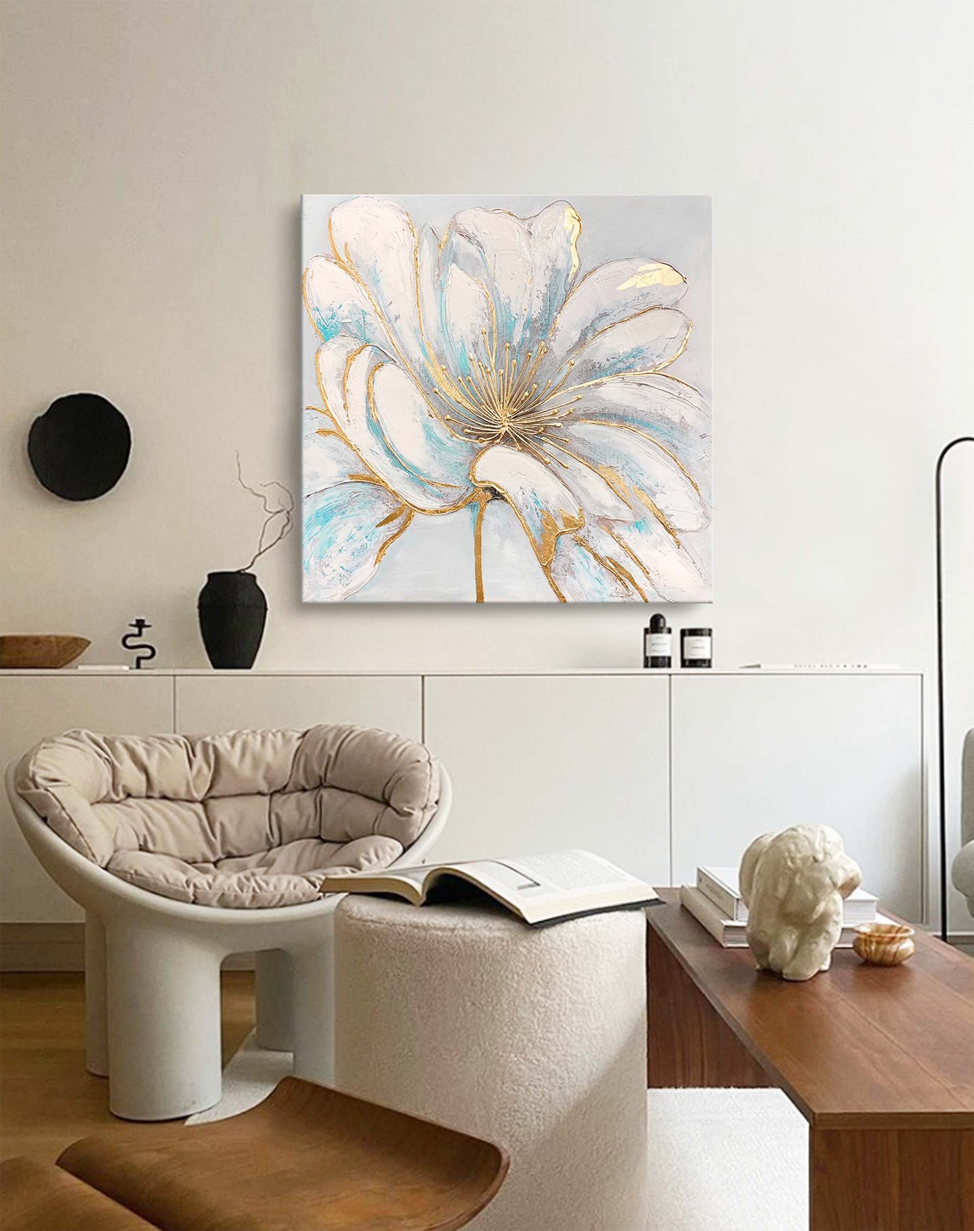 Flower Canvas Art FL017 - Neutralighting