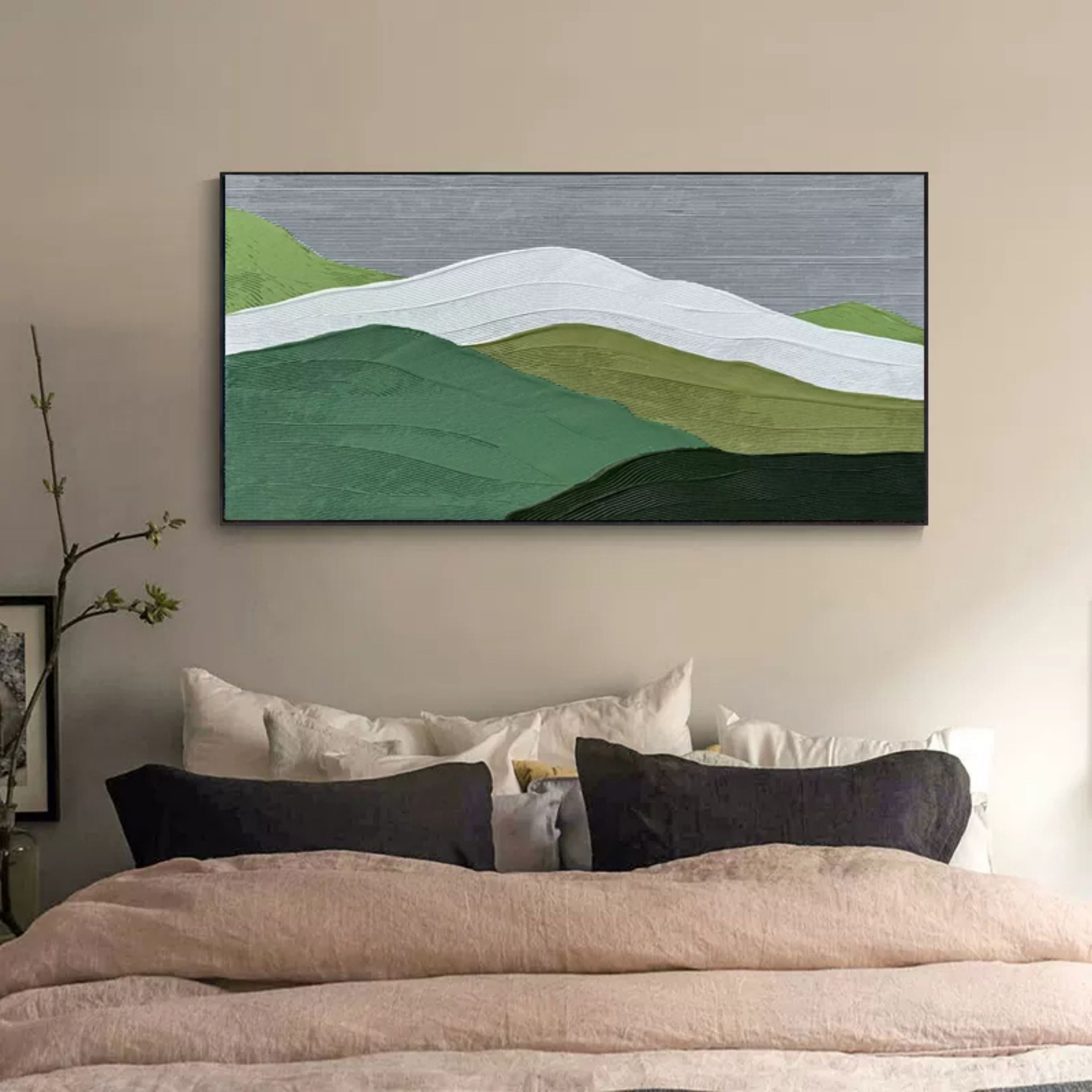 Plaster Art Texture Painting TX073 - Neutralighting