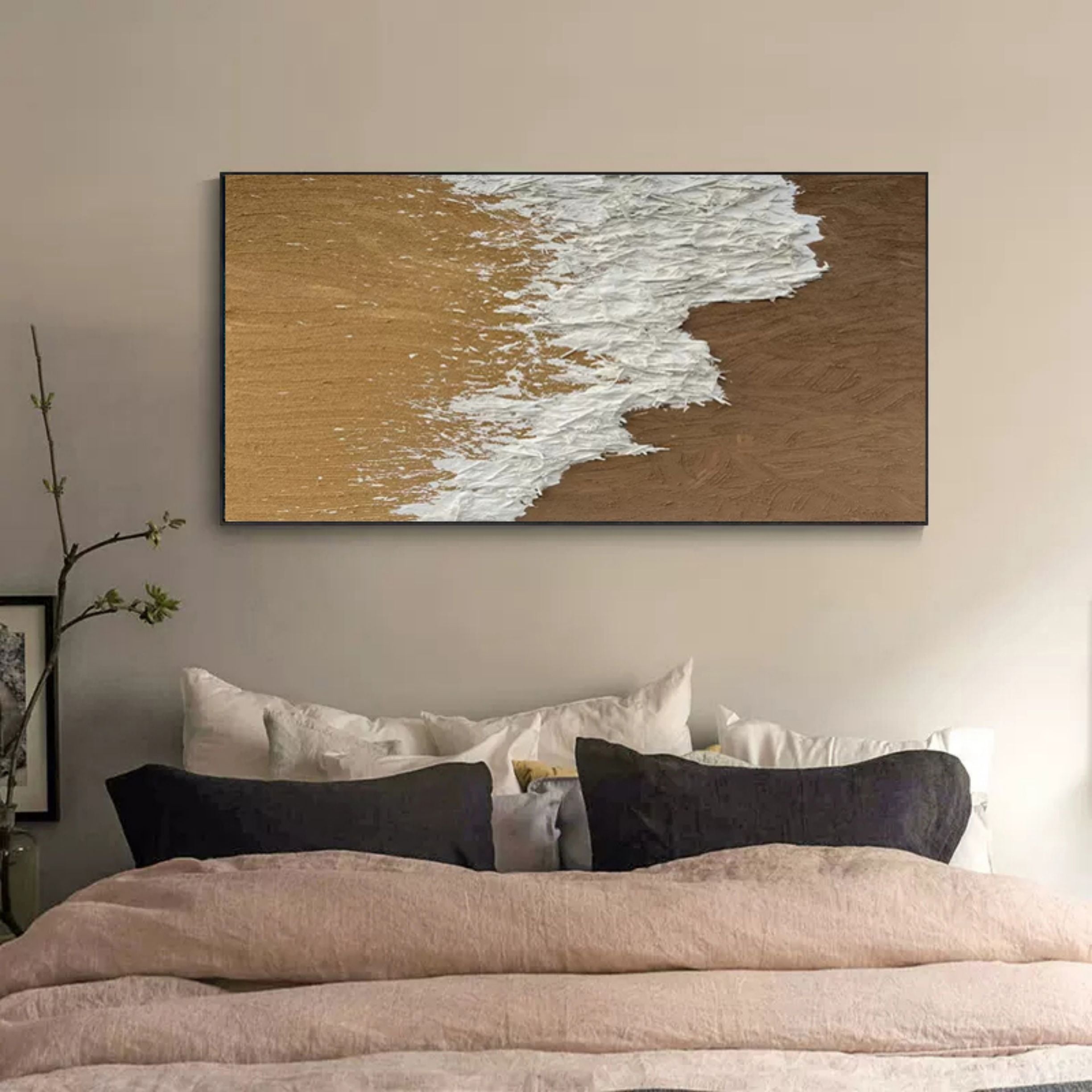 Plaster Art Texture Painting TX076 - Neutralighting