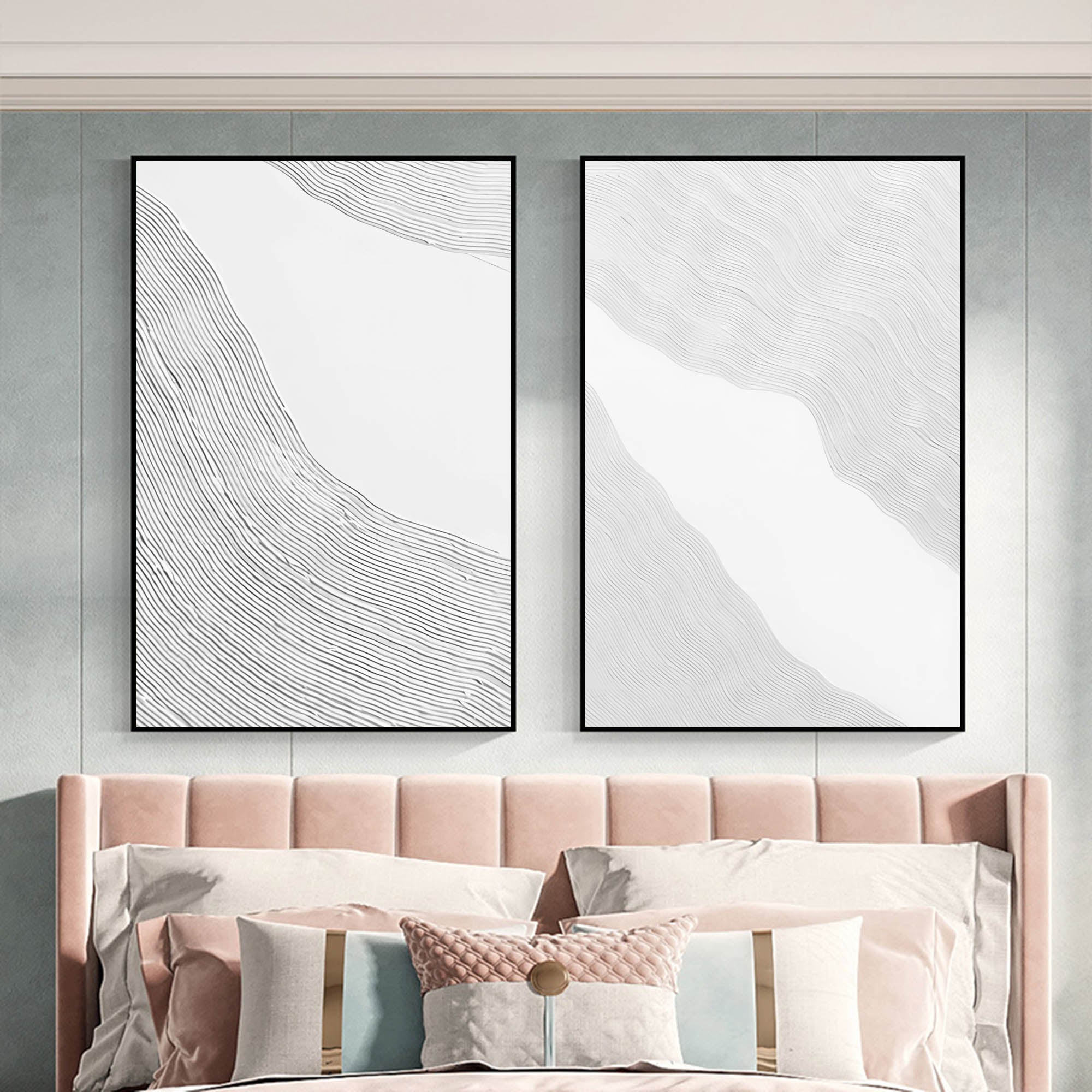 Abstract Painting Set Of 2 SP042 - Neutralighting