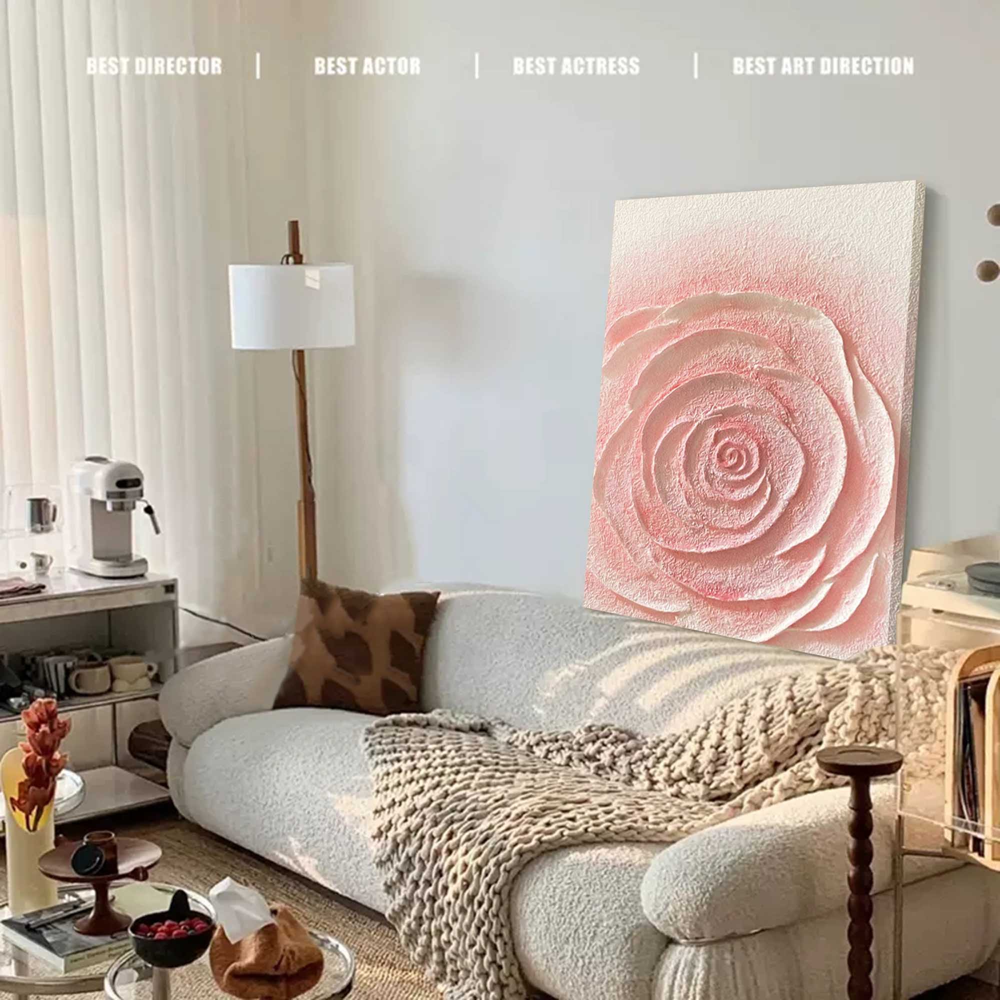 Flower Canvas Art FL018 - Neutralighting