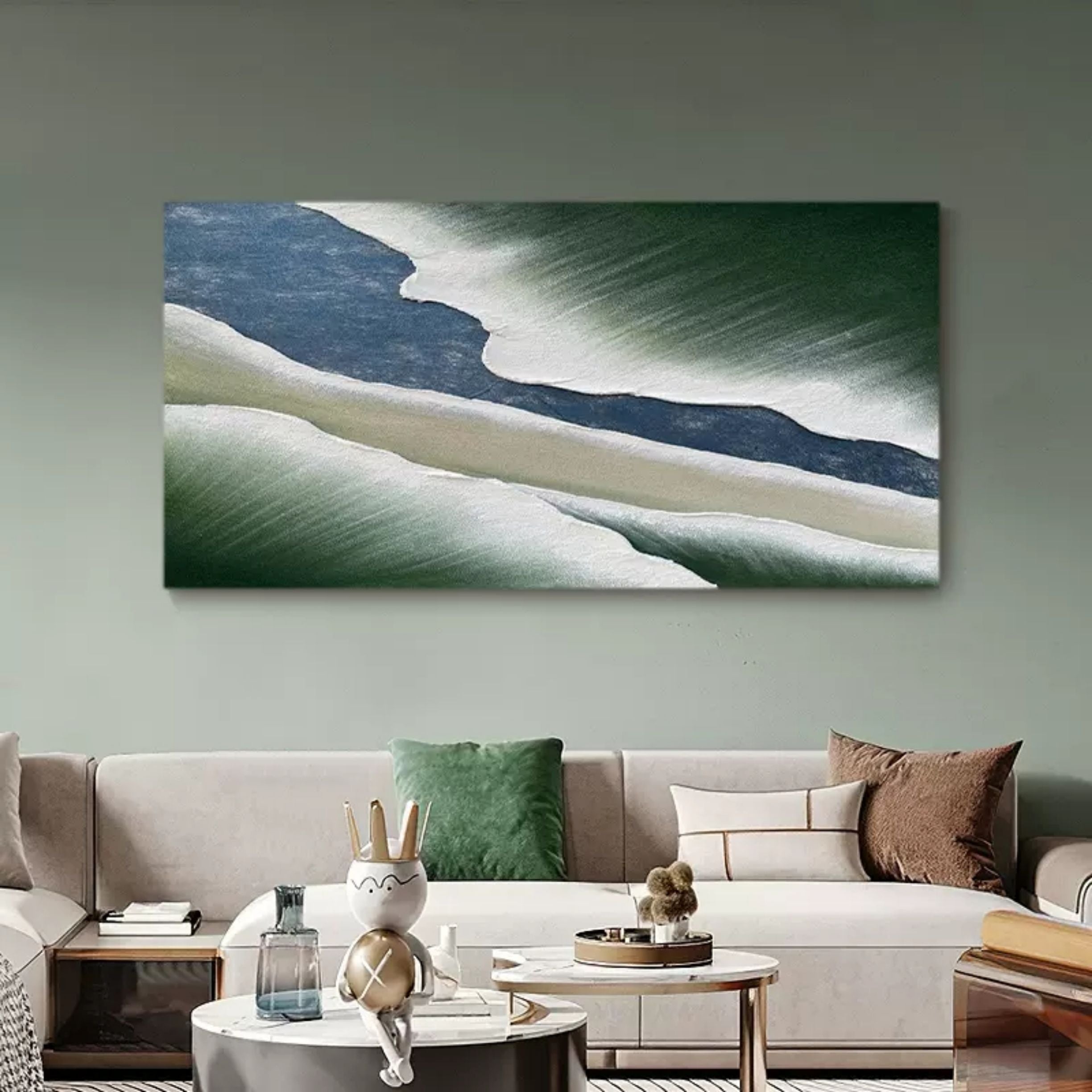 Plaster Art Texture Painting TX072 - Neutralighting