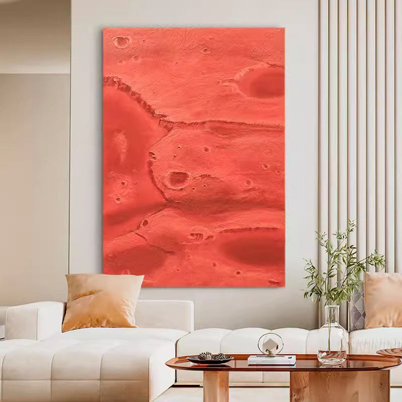 Wall Art Martian Landscape Molten Expressionism