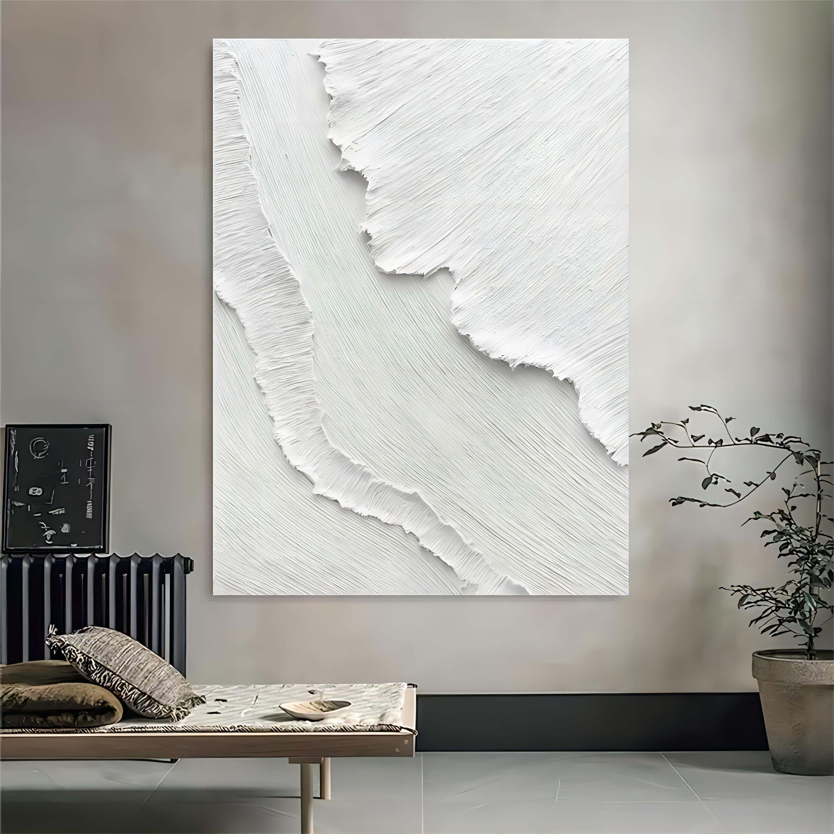 Plaster Art Texture Painting TX099 - Neutralighting