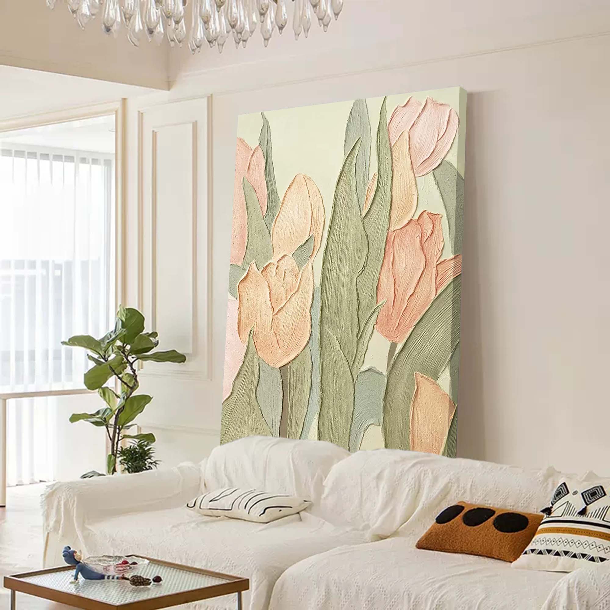Flower Canvas Art FL014 - Neutralighting