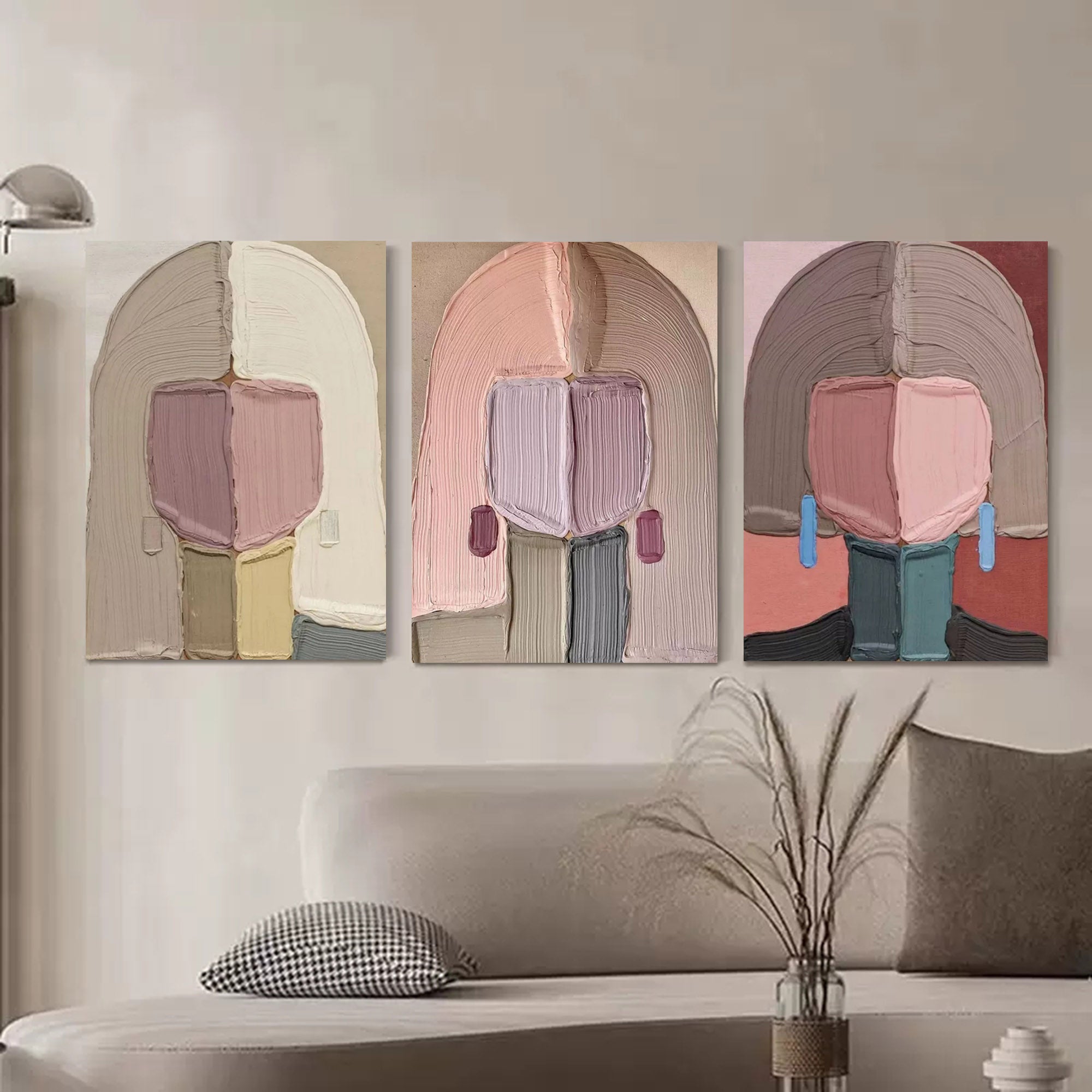 Abstract Painting Set of 3 SP085 - Neutralighting