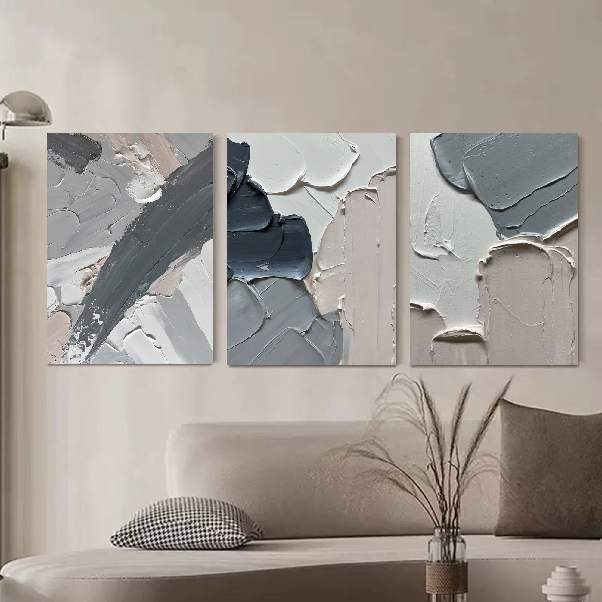 Abstract Painting Set of 3 SP079 - Neutralighting