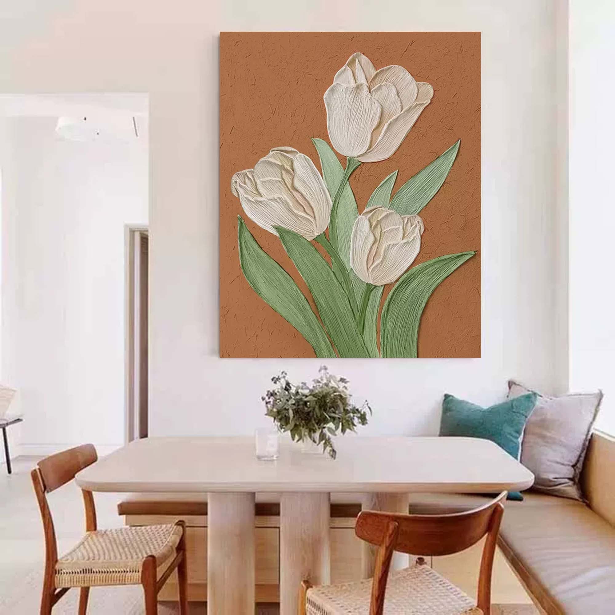 Flower Canvas Art FL013 - Neutralighting