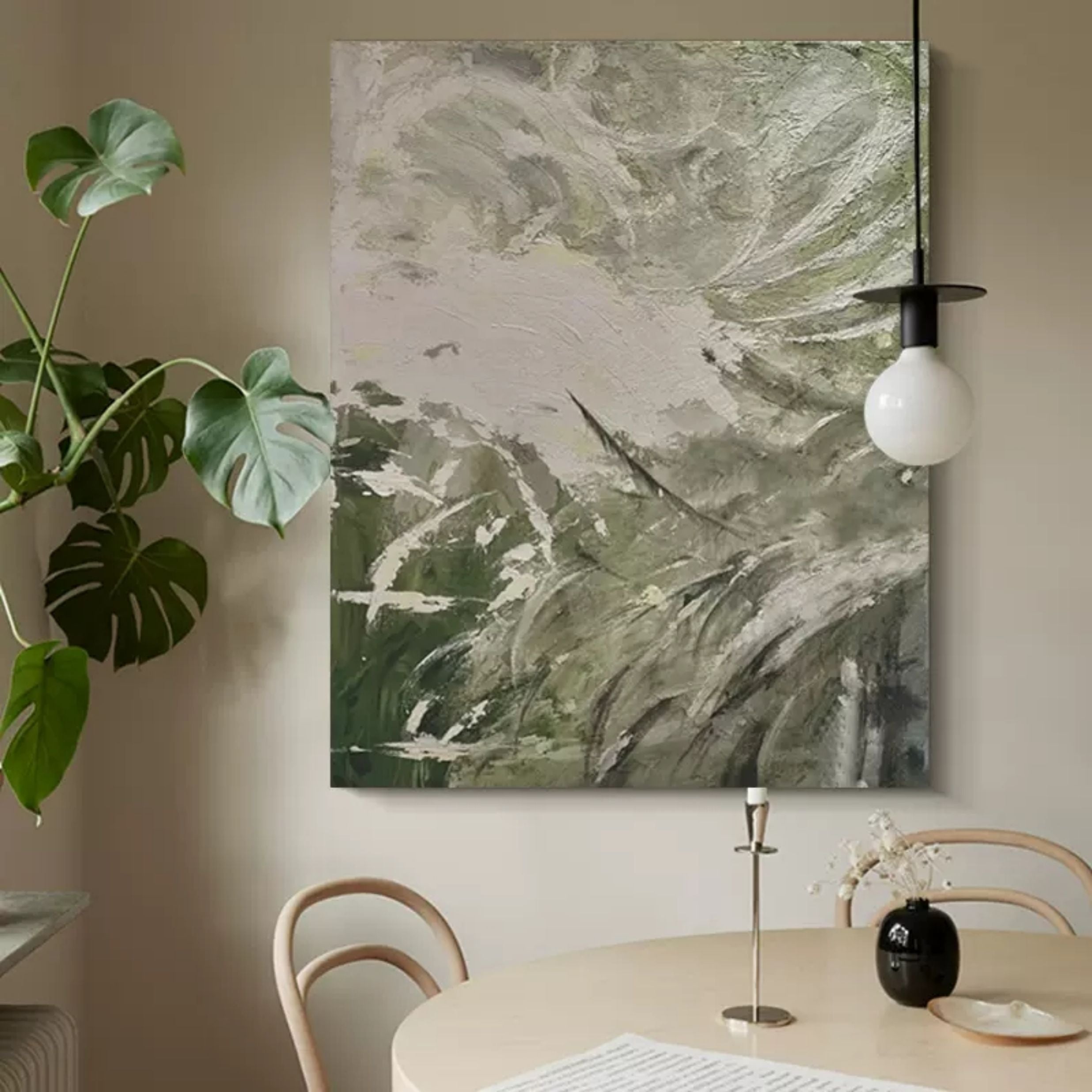 Wall Art Wabi-Sabi Abstract Landscape