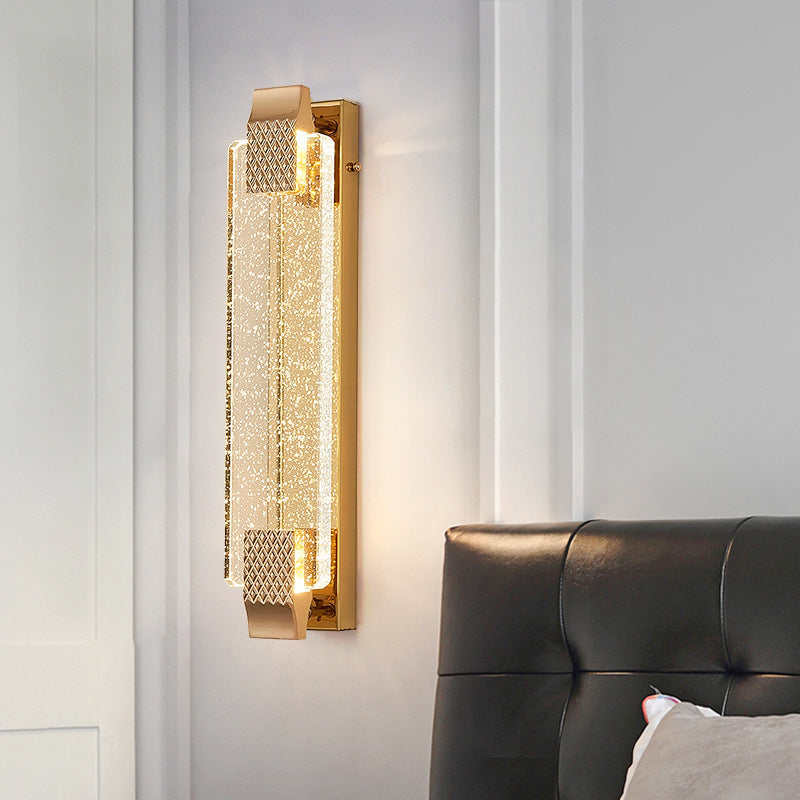 Arisha Modern Indoor Wall Lamp Metal/Glass Living Room/Dining Room - Neutralighting