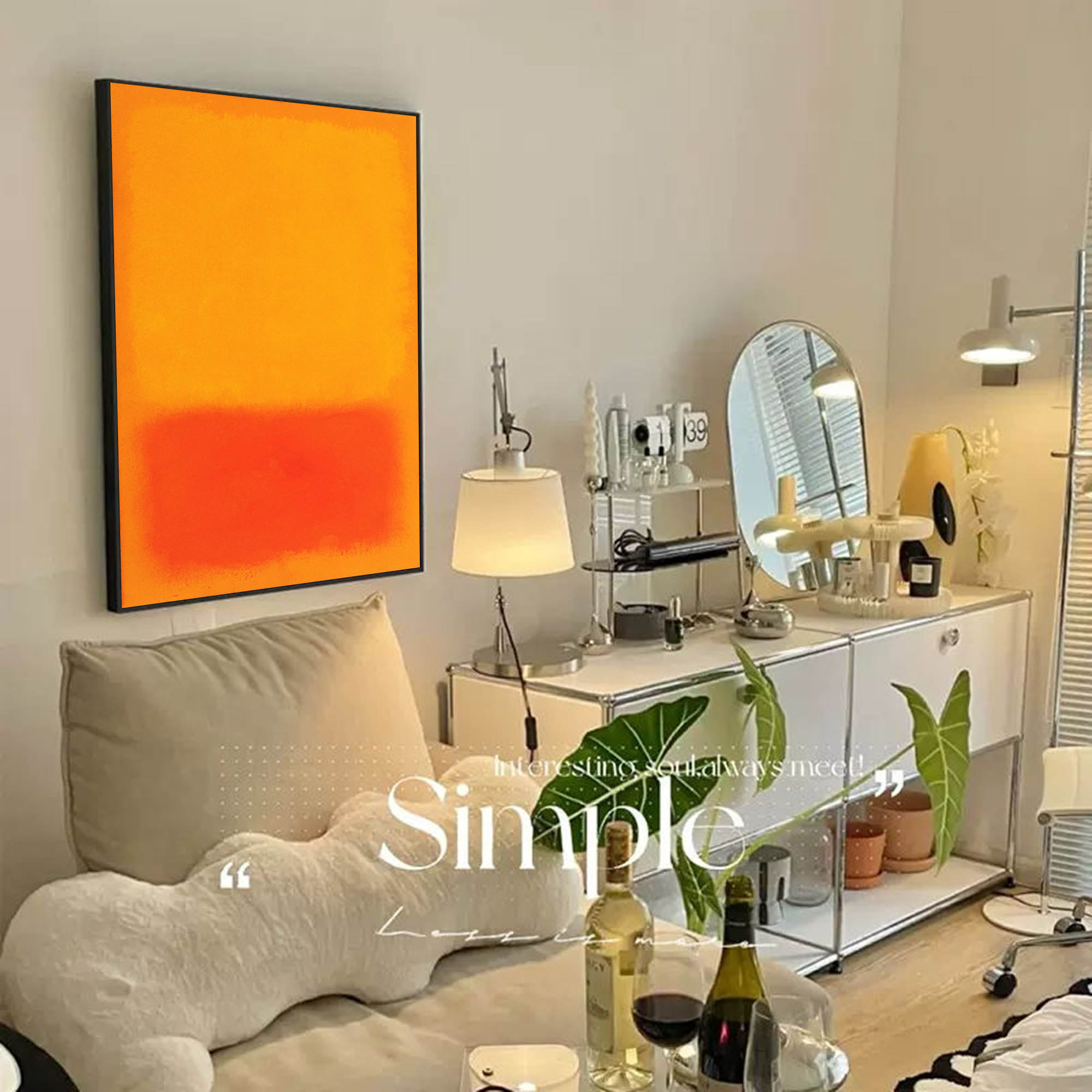 Minimalist Canvas Art MI016 - Neutralighting