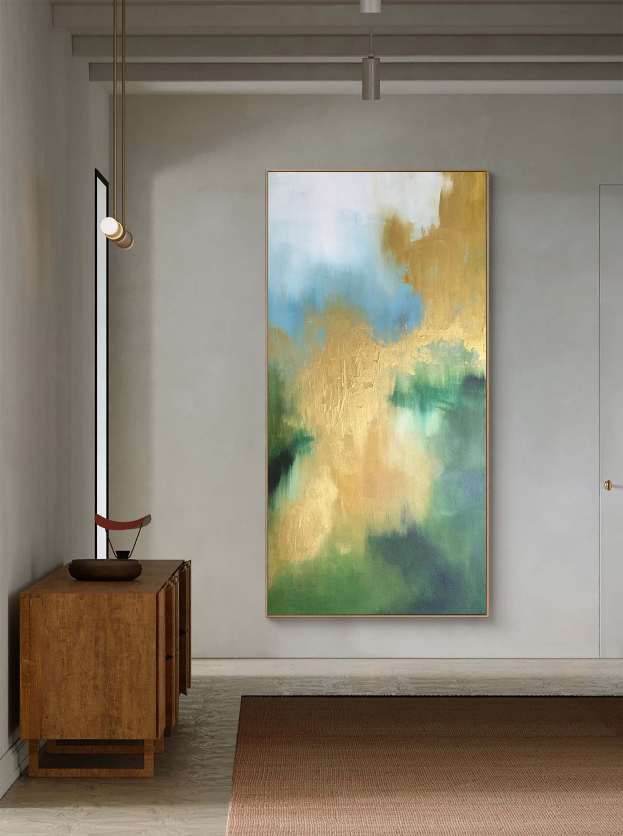 Abstract Canvas Art AB091 - Neutralighting