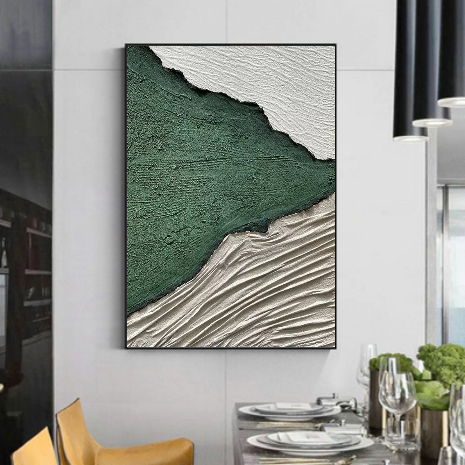 Plaster Art Texture Painting SG005 - Neutralighting