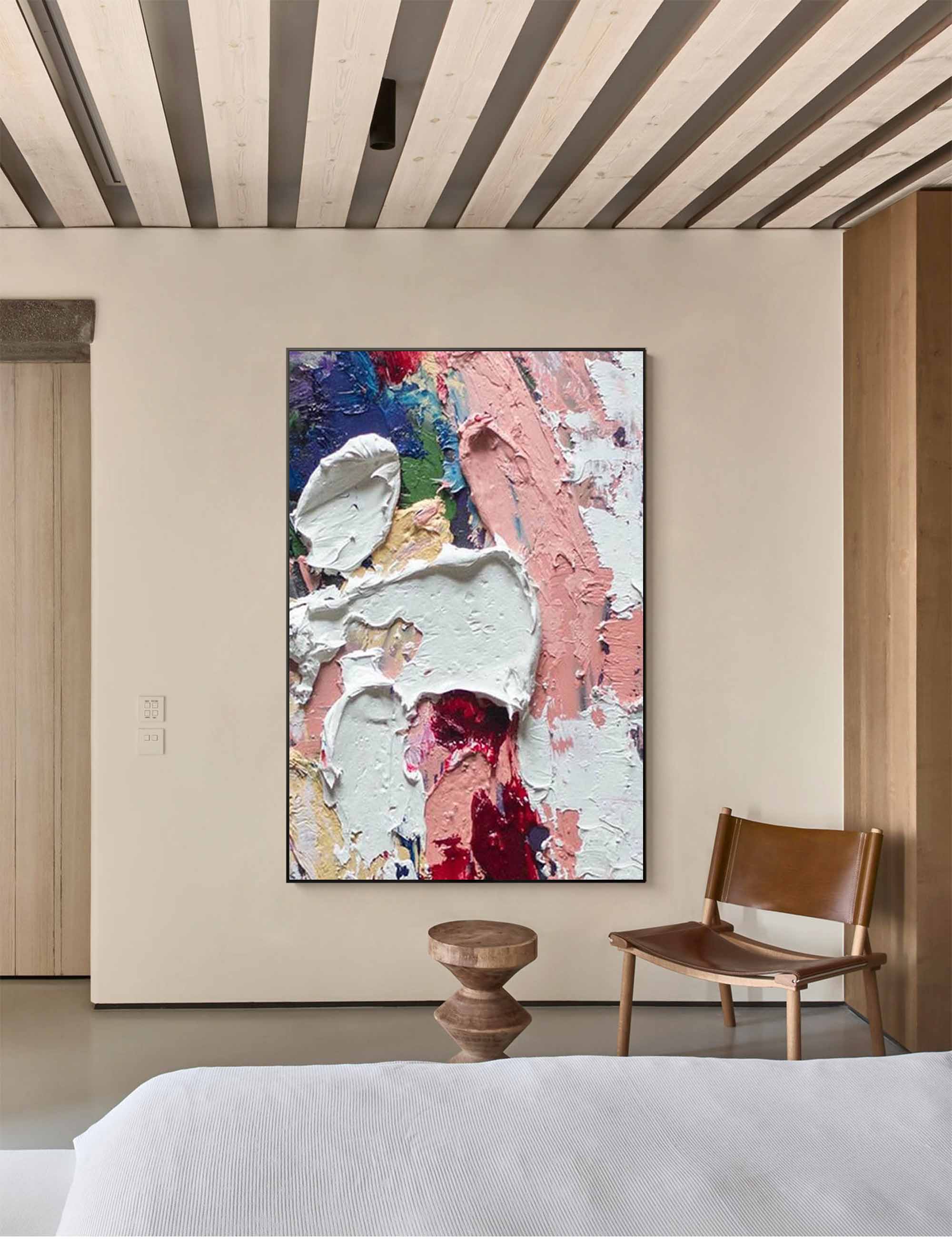 Abstract Canvas Art AB043 - Neutralighting