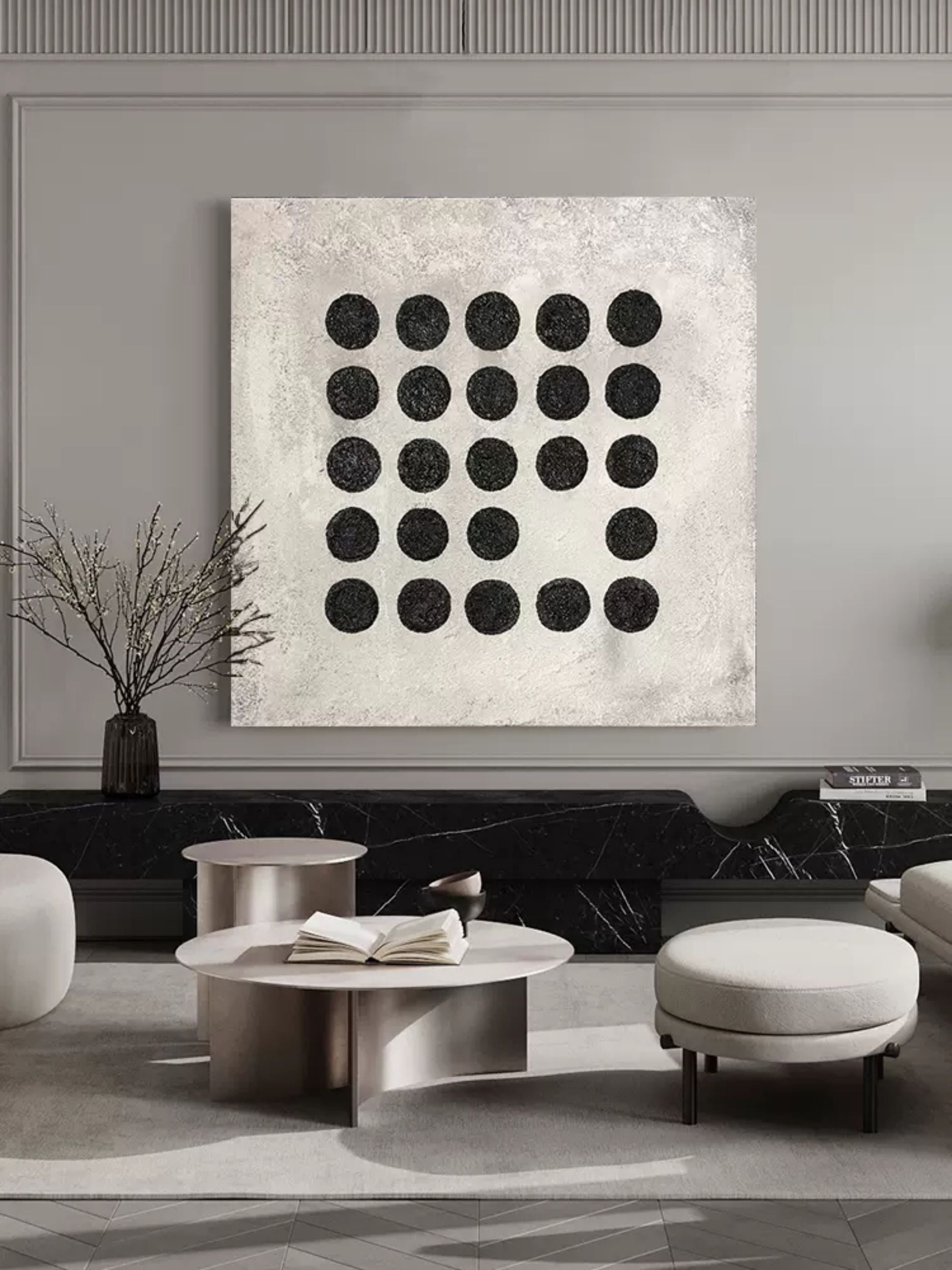 Wabi-Sabi Wall Art TX161 - Neutralighting