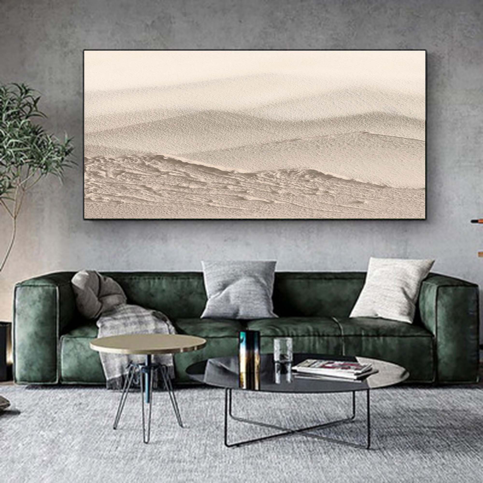 Plaster Art Texture Painting SG218 - Neutralighting