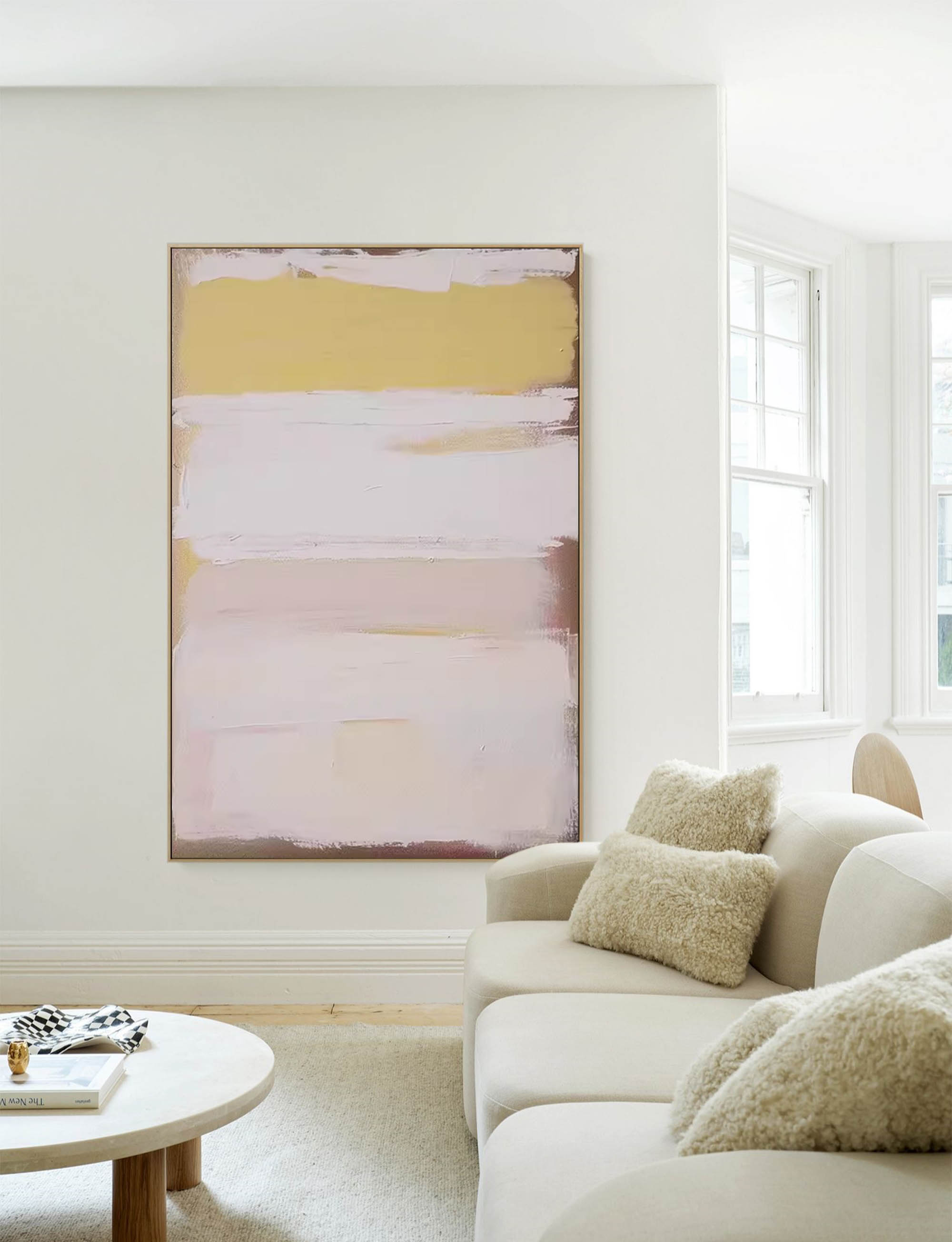 Wall ArtMinimalist Scandinavian Gentle Cream