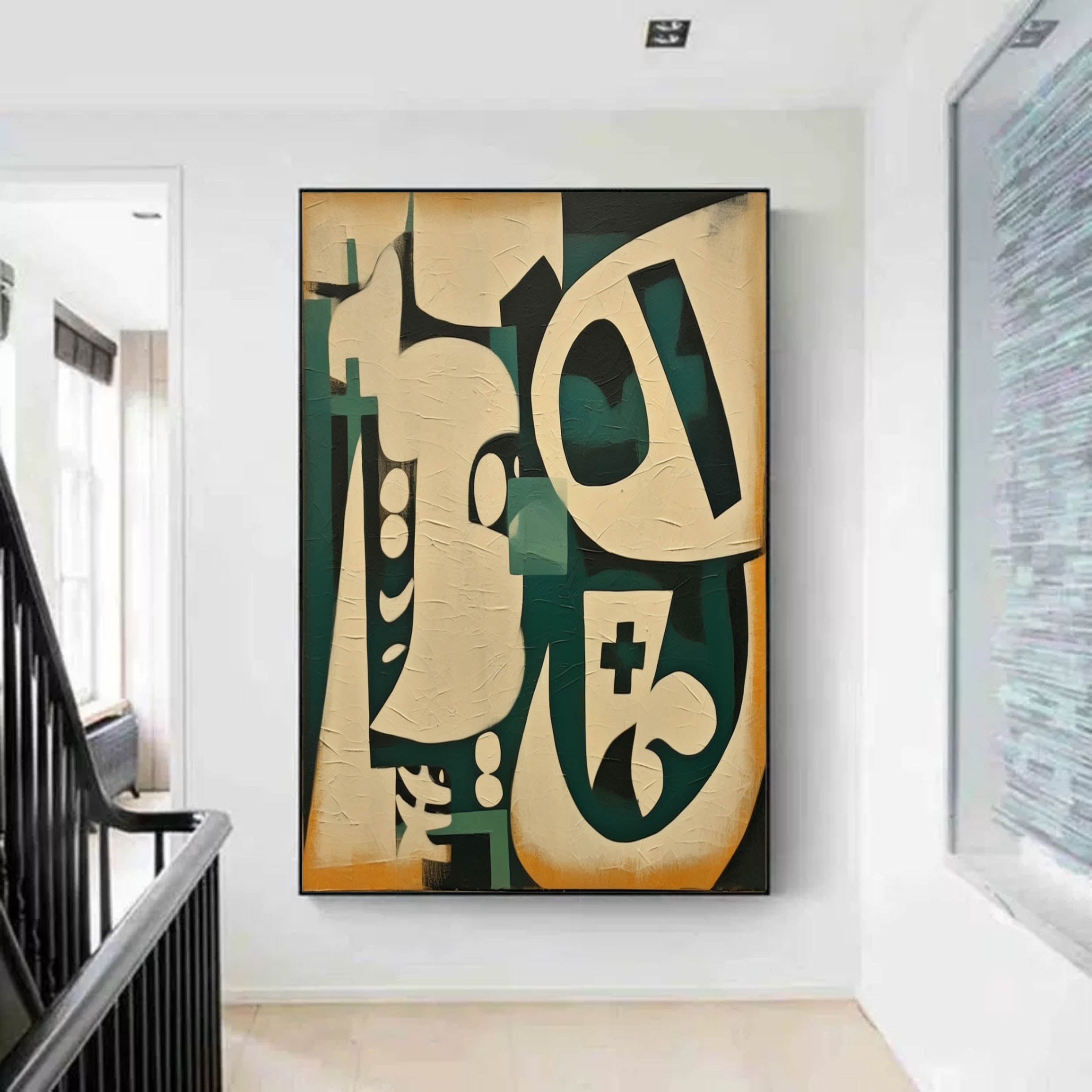 Wall Art Wabi-Sabi Contemporary Geometric