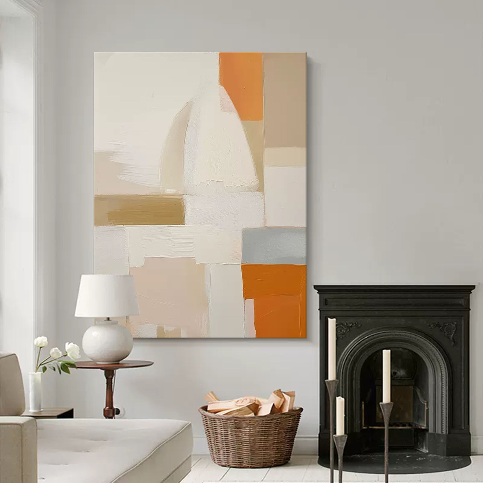 Wall Art Geometric Minimalist Nature Design