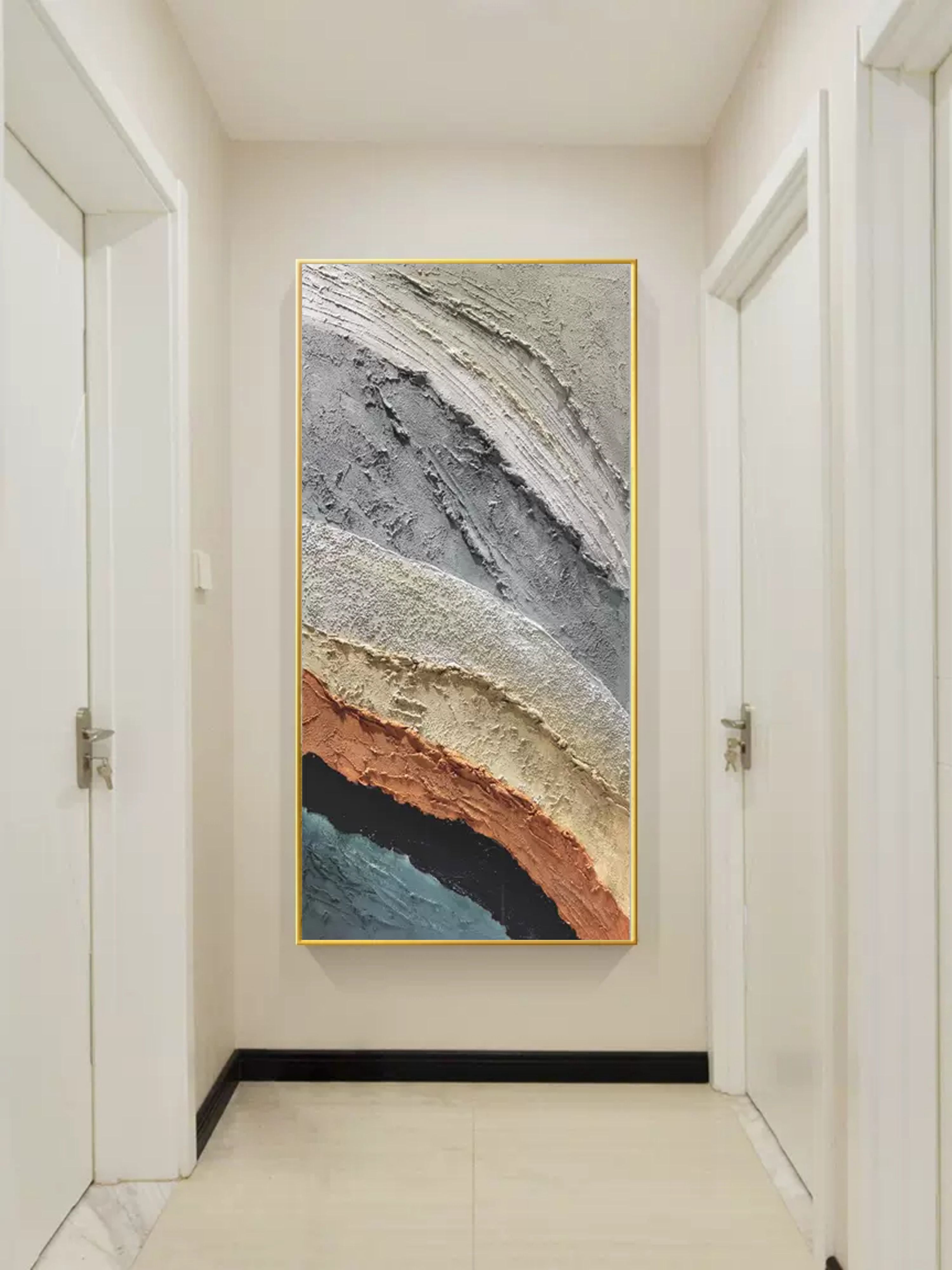 Plaster Art Texture Painting SG057 - Neutralighting