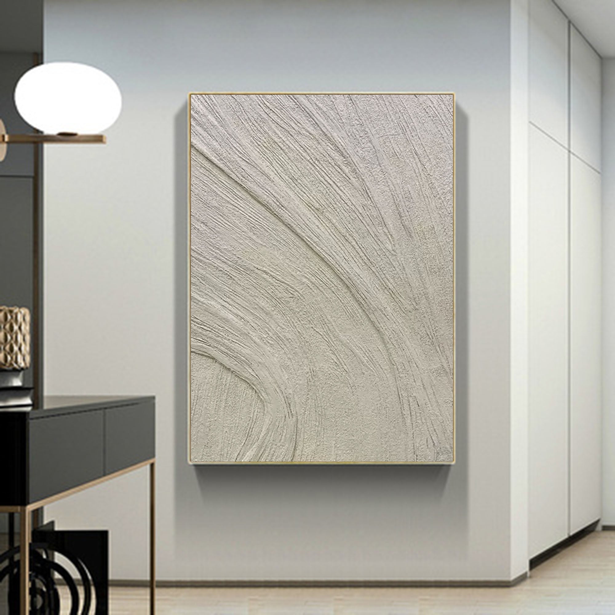 Plaster Art Texture Painting SG034 - Neutralighting