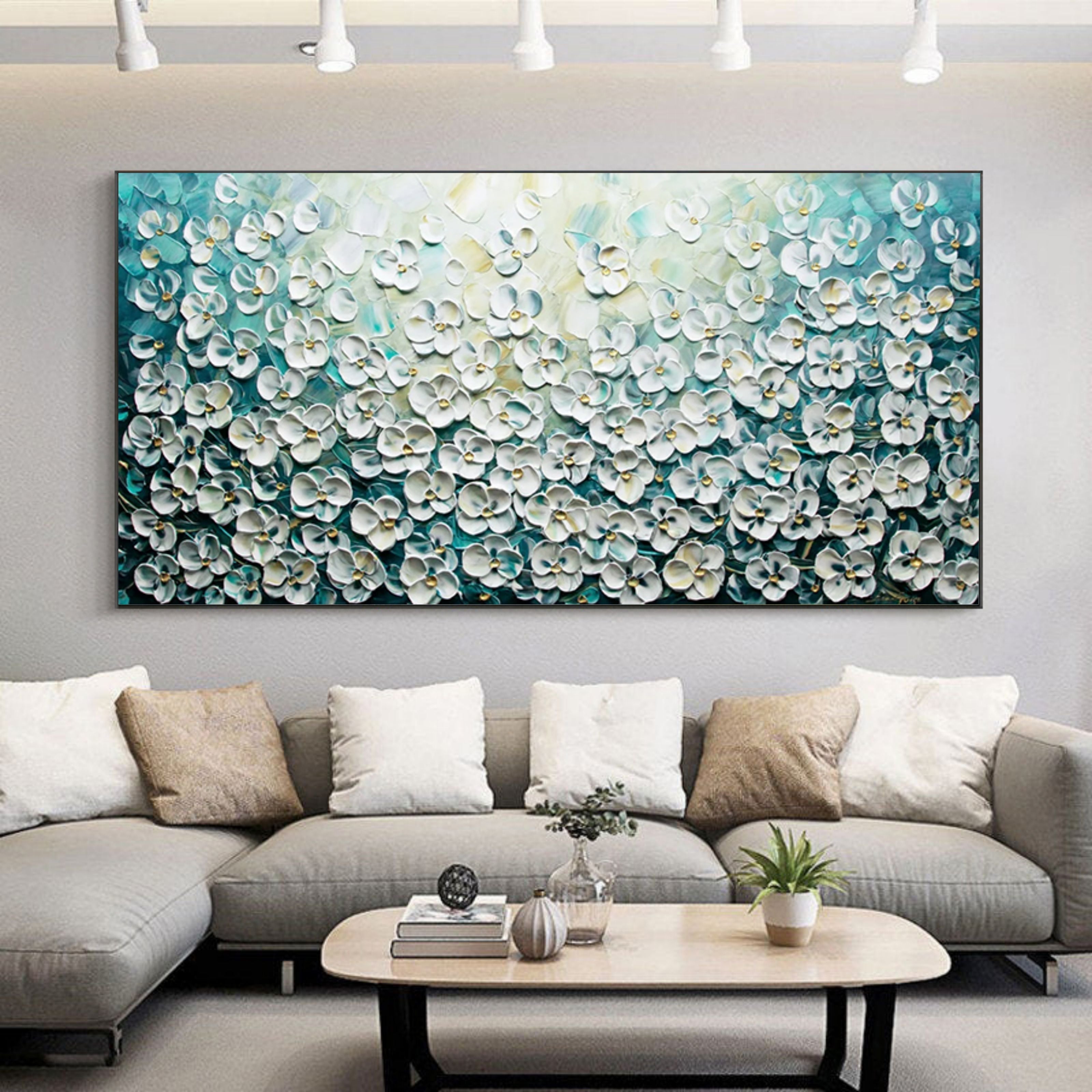 Plaster Art Texture Painting SG051 - Neutralighting