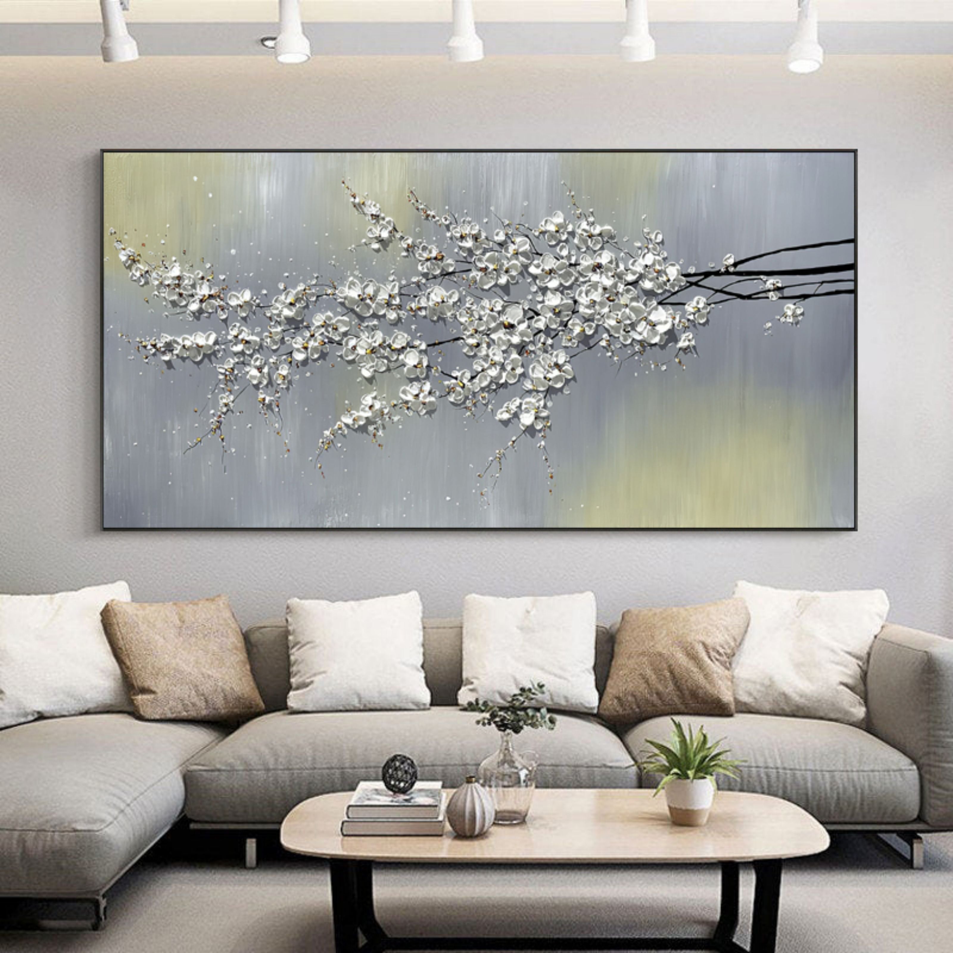Plaster Art Texture Painting SG054 - Neutralighting