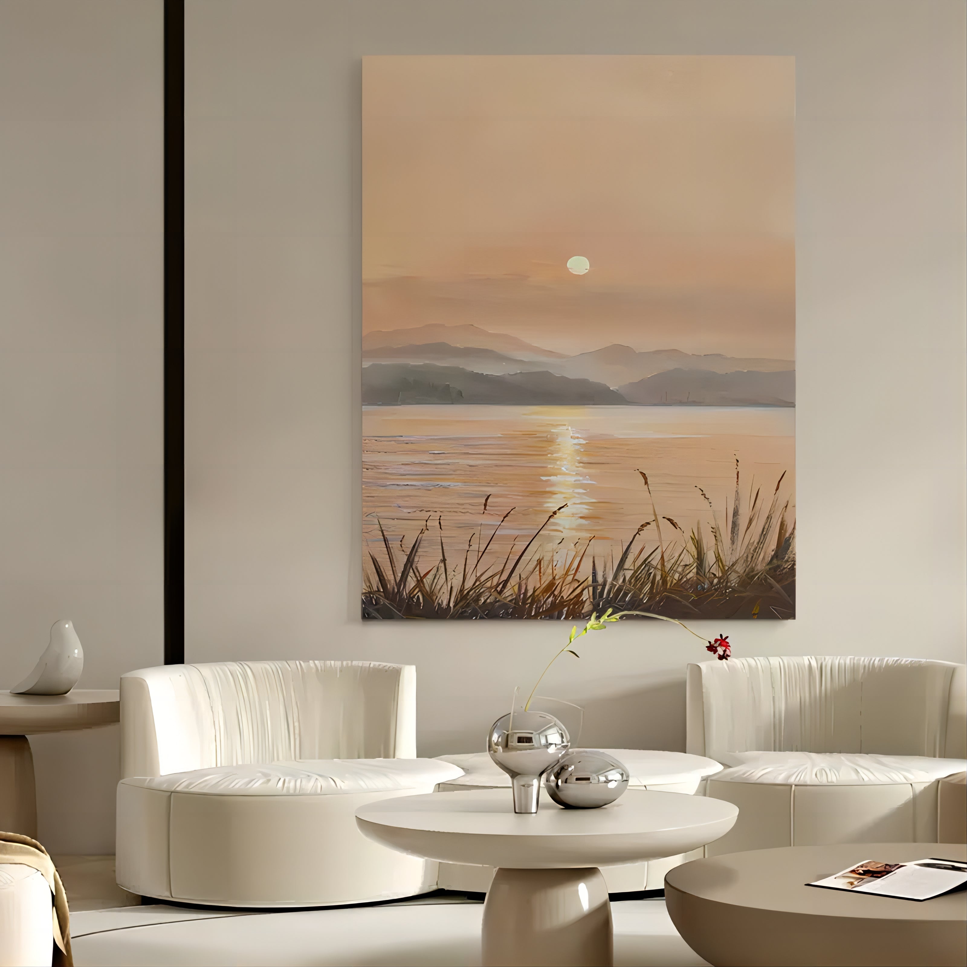 Wabi-Sabi Wall Art TX055 - Neutralighting