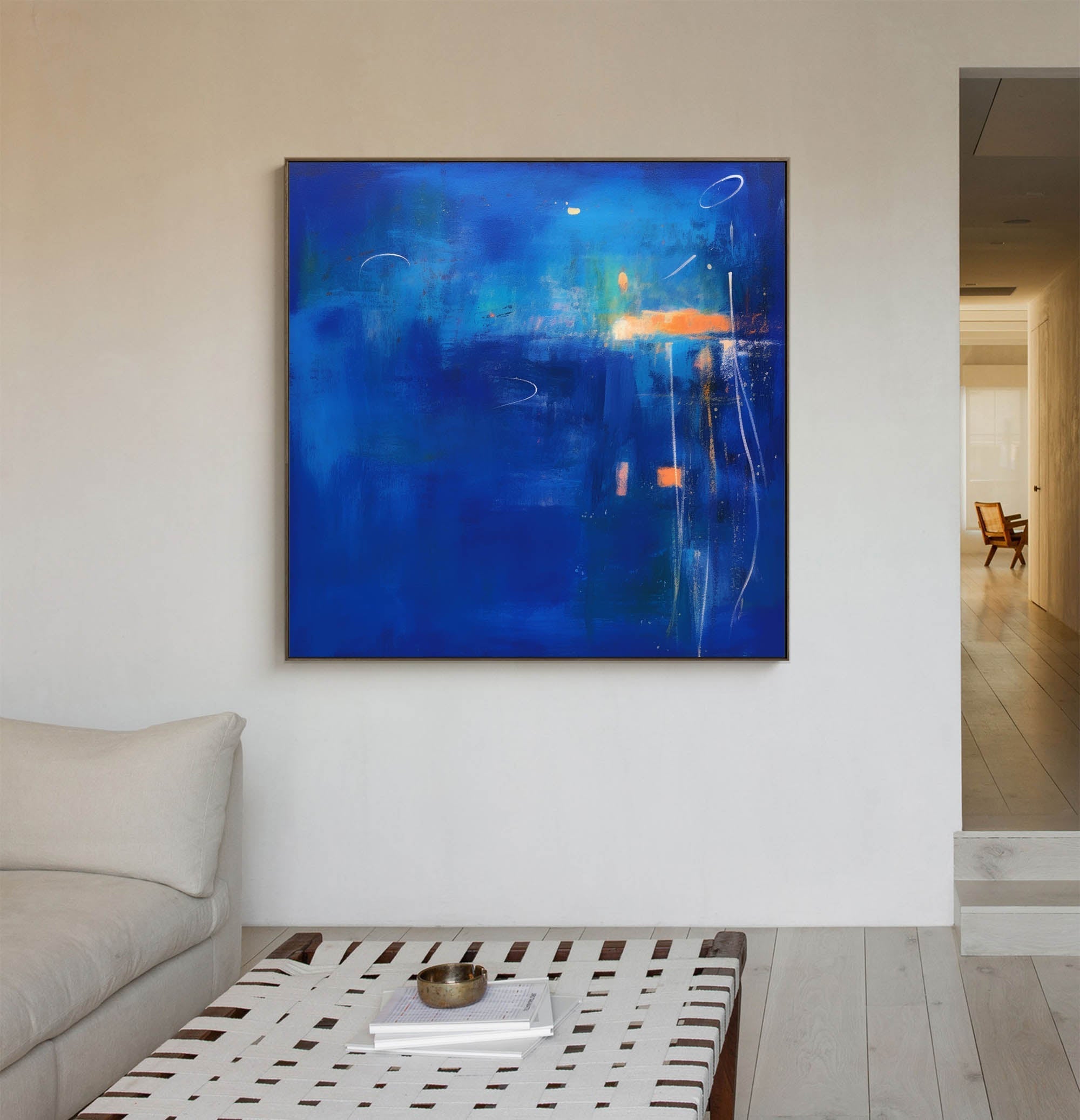 Abstract Canvas Art AB210 - Neutralighting