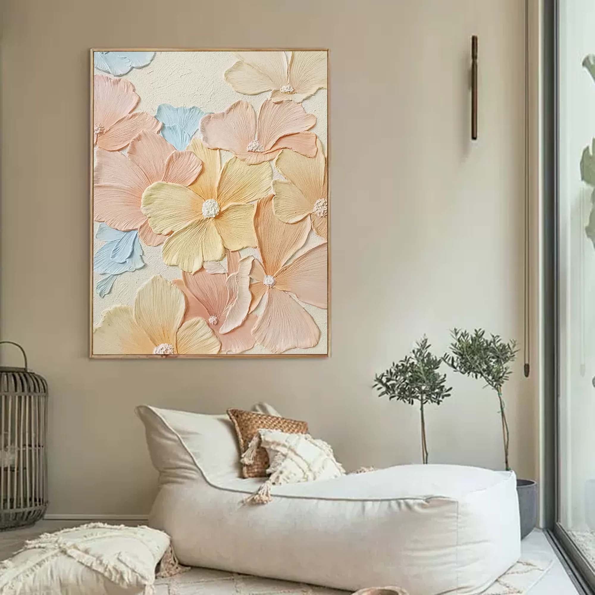 Flower Canvas Art FL015 - Neutralighting