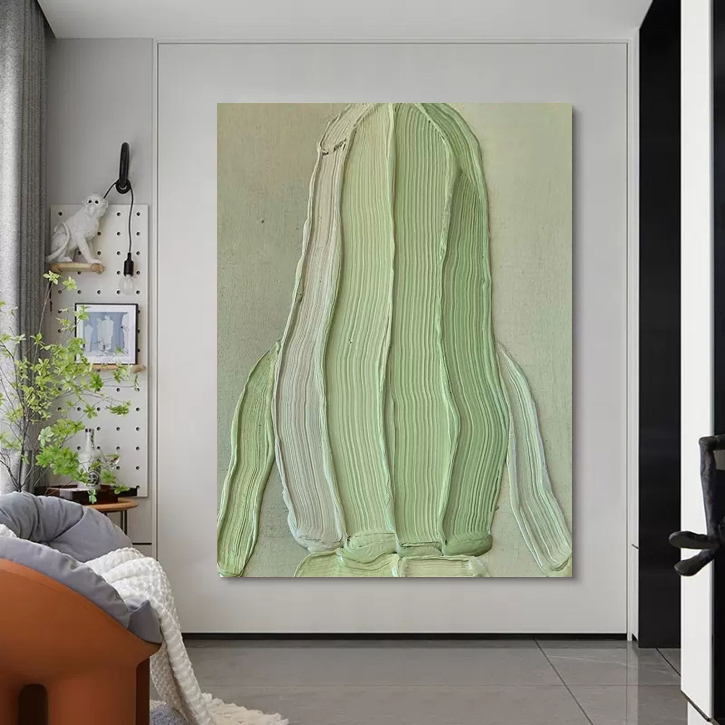 Plaster Art Texture Painting SG176 - Neutralighting