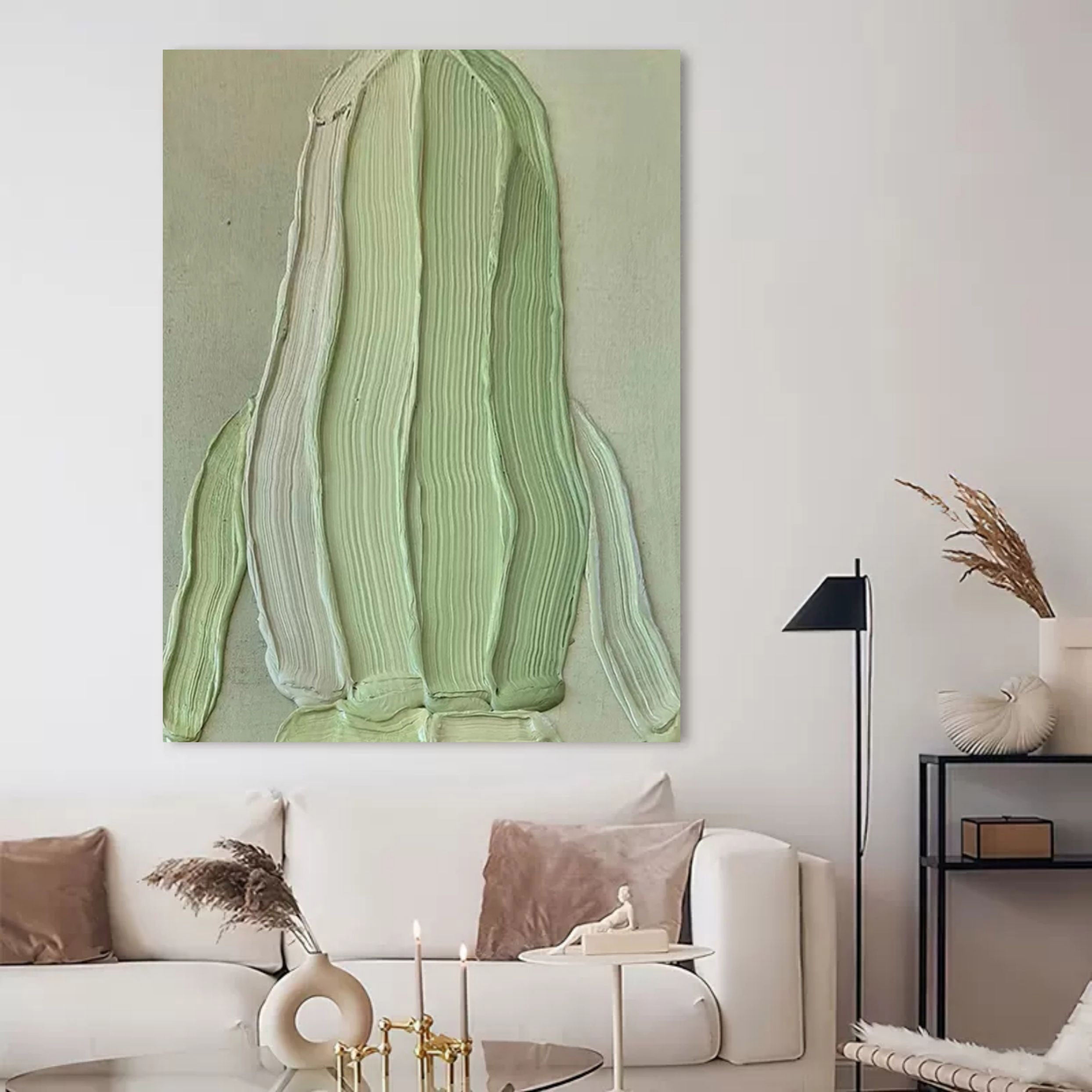 Plaster Art Texture Painting SG176 - Neutralighting