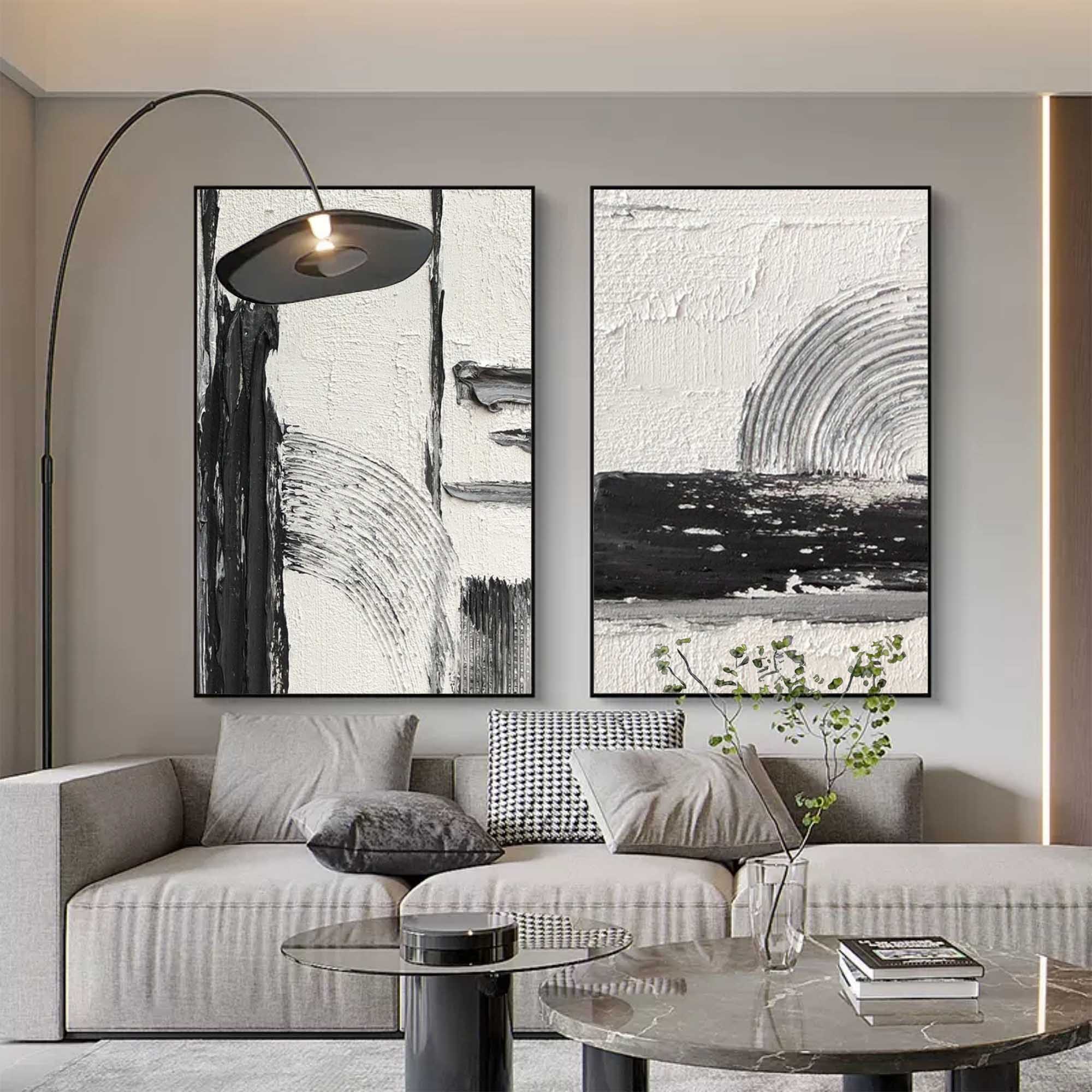 Wall Art Abstract Wabi-Sabi Neutral