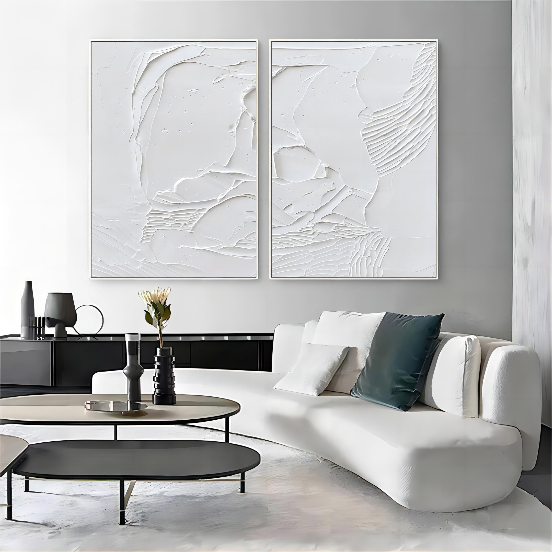 Abstract Painting Set Of 2 SP041 - Neutralighting