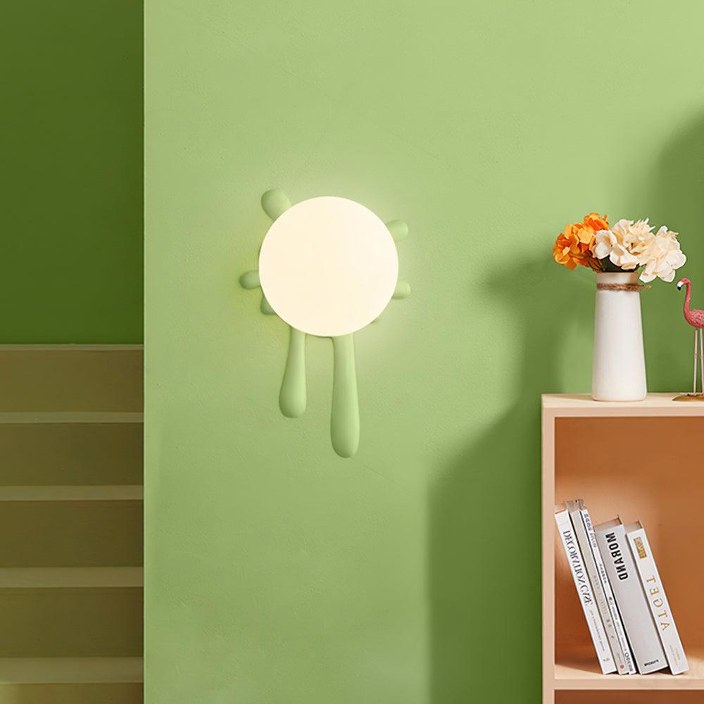 Wall Lamp Abstract Resin Splash Globe - Neutralighting