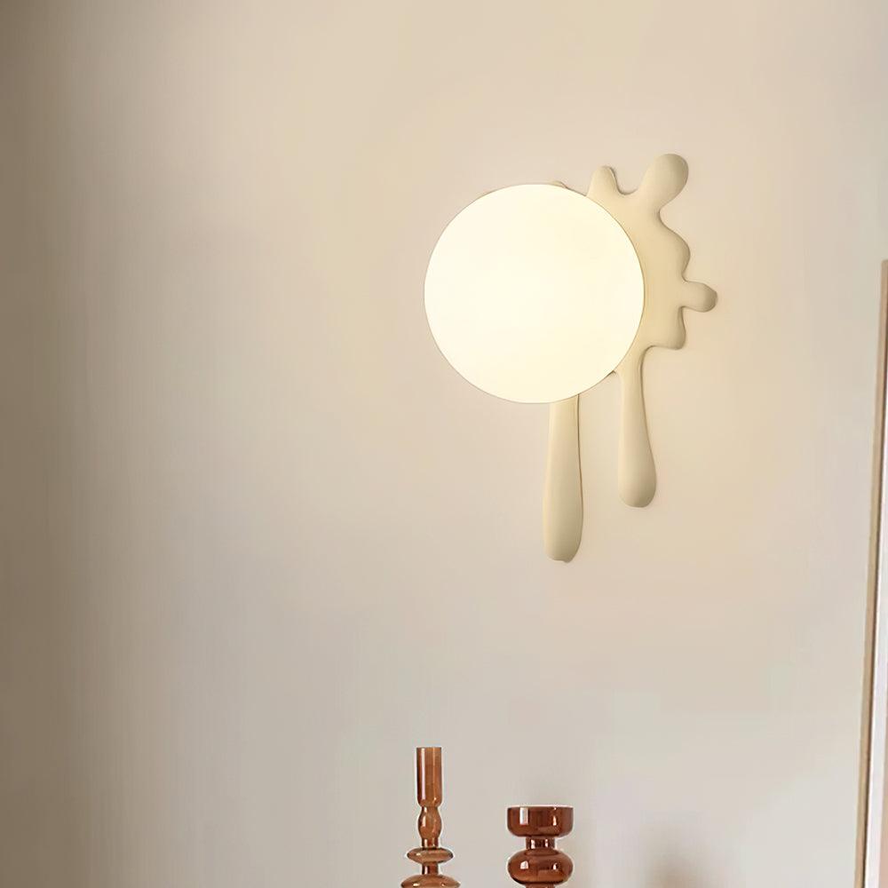 Wall Lamp Abstract Resin Splash Globe - Neutralighting