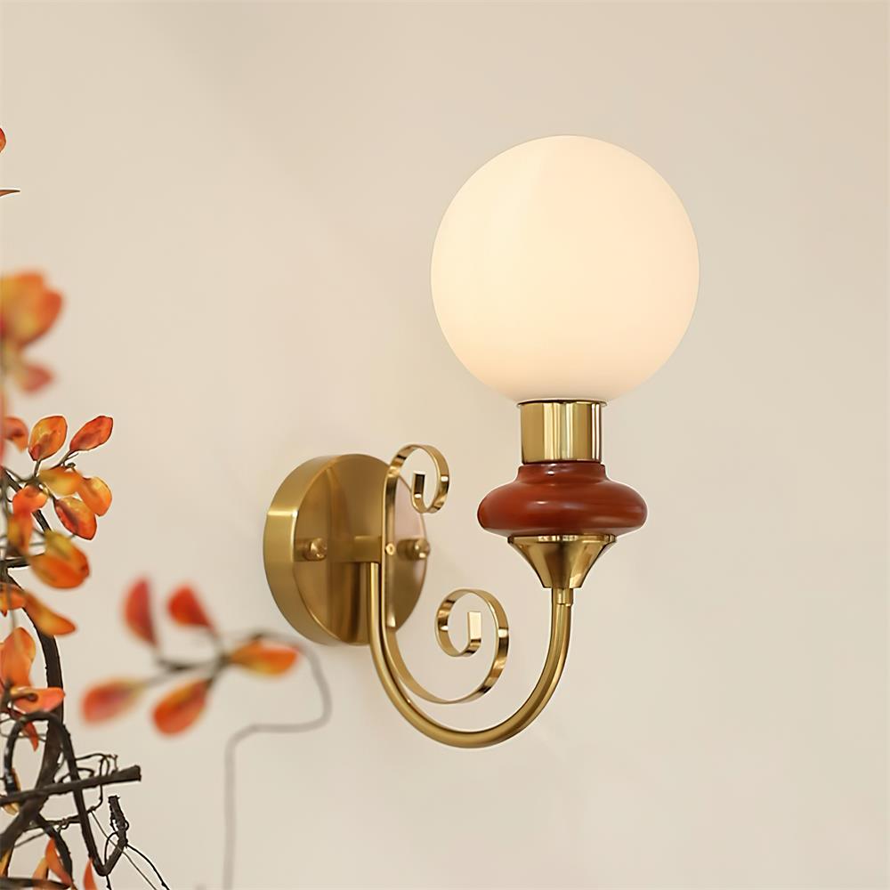 Velin Brass Wall Lamp - Neutralighting