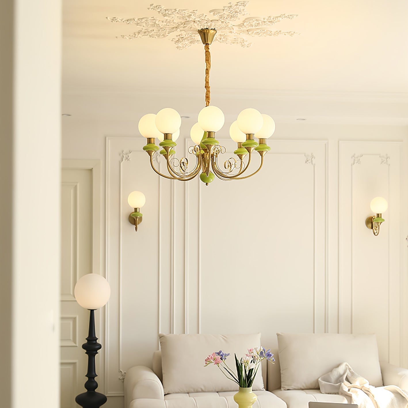 Evanthe Chandelier Glass - Neutralighting