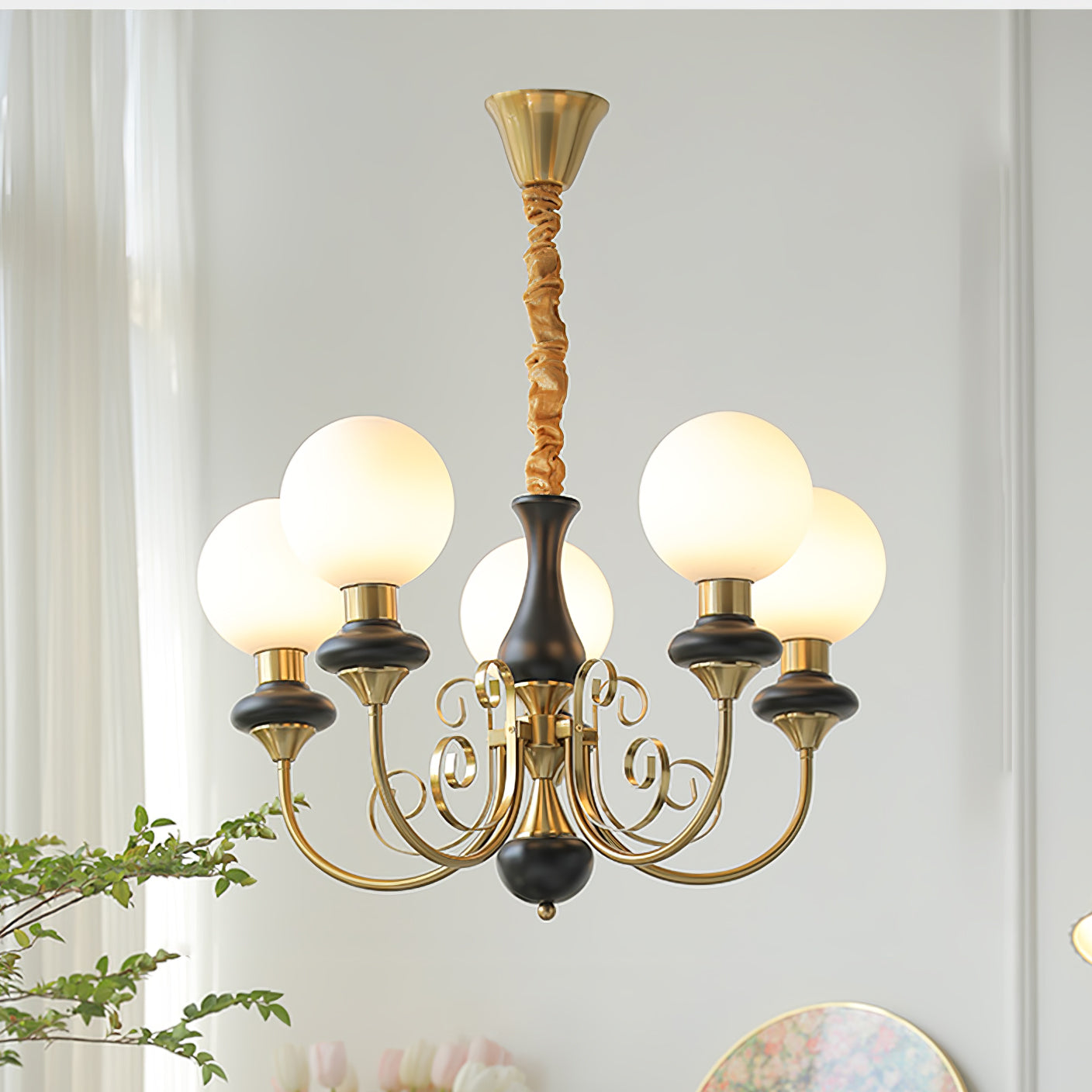 Evanthe Chandelier Glass - Neutralighting