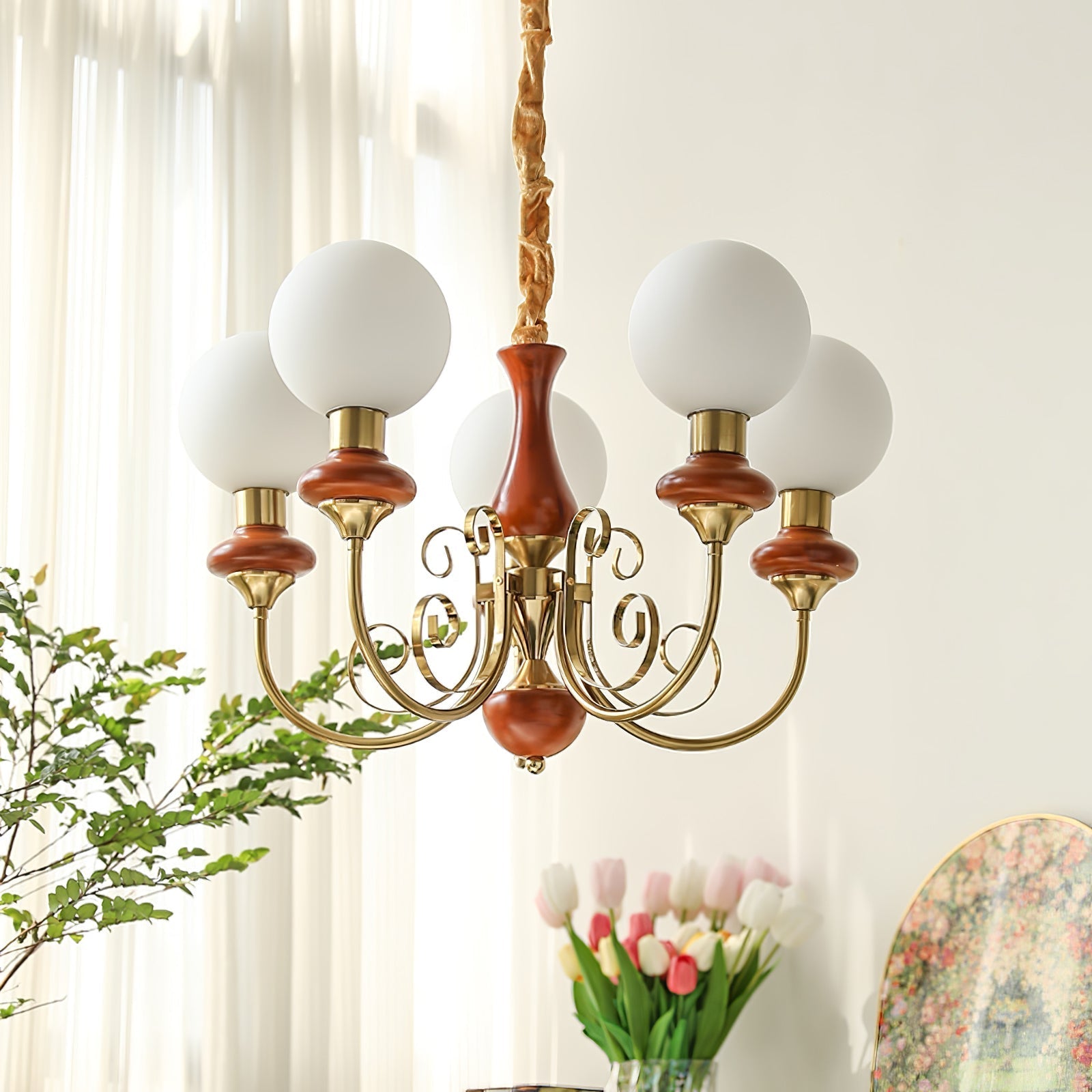 Evanthe Chandelier Glass - Neutralighting