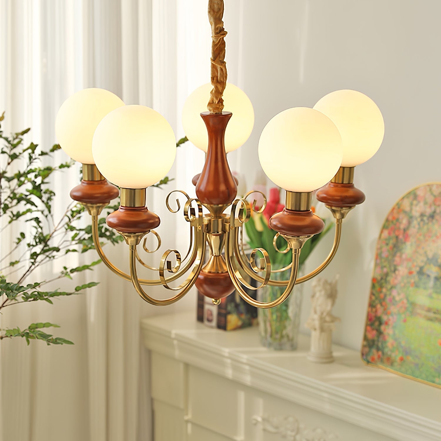 Evanthe Chandelier Glass - Neutralighting