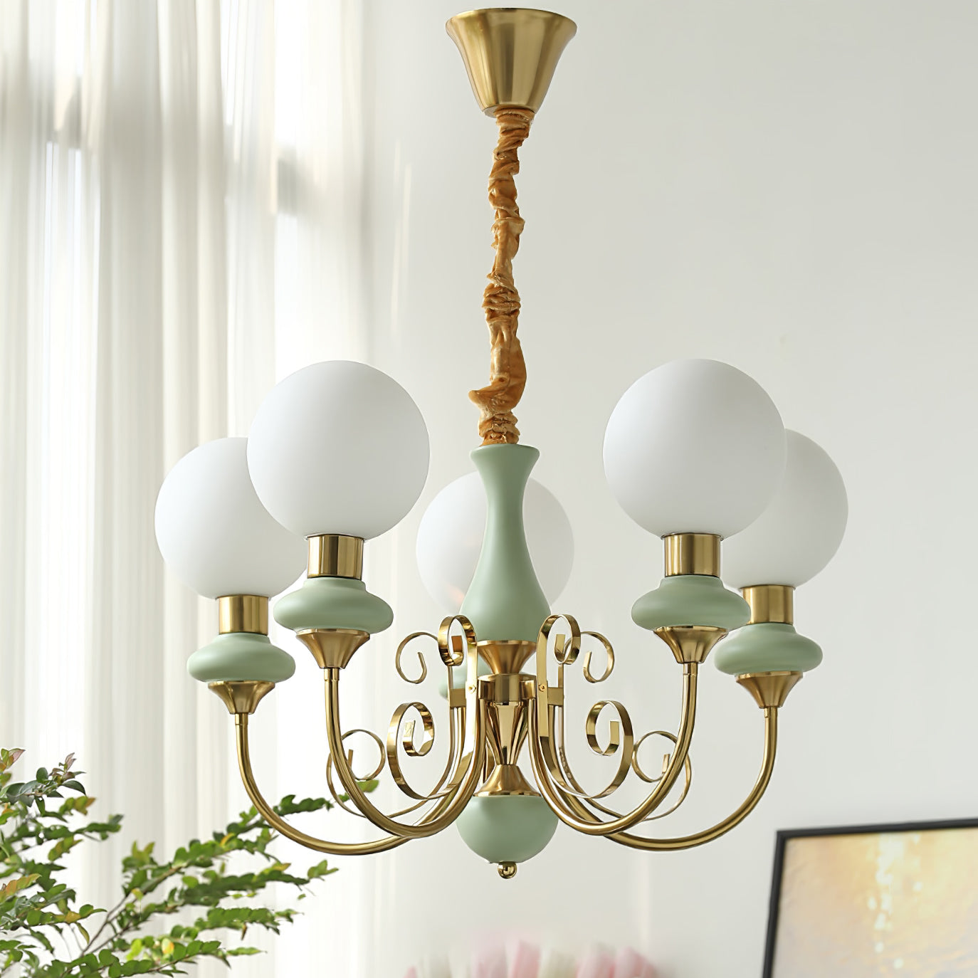 Evanthe Chandelier Glass - Neutralighting