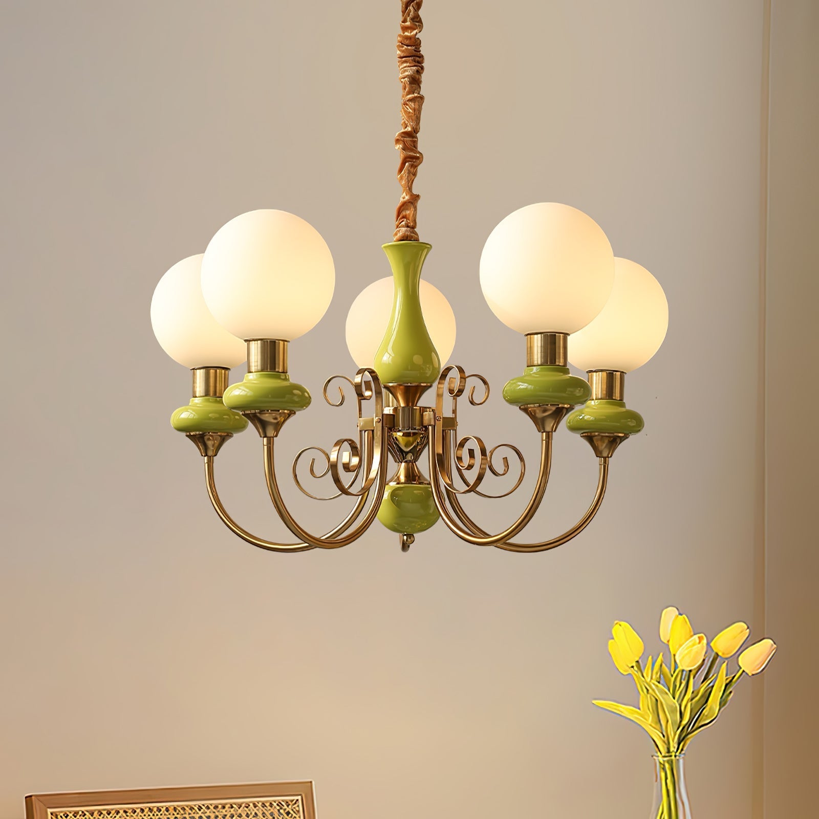 Evanthe Chandelier Glass - Neutralighting